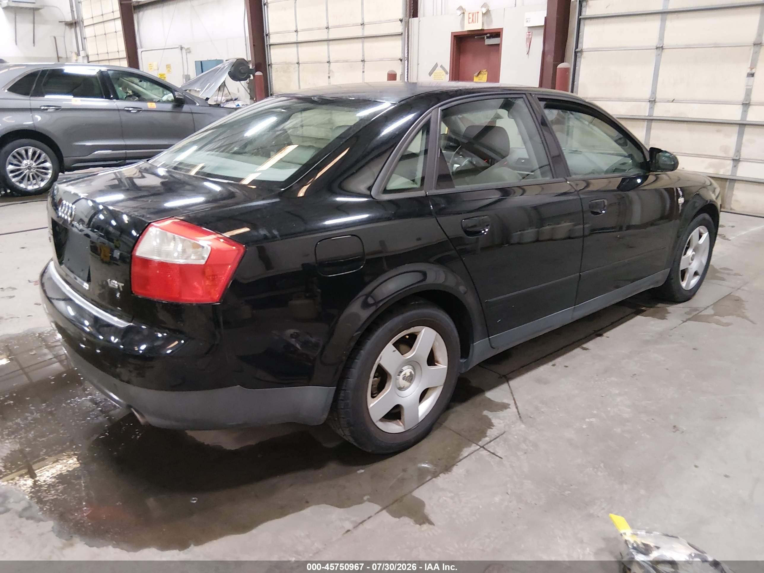 2002 Audi A4 1.8t Black vin: WAUJC68E12A171669