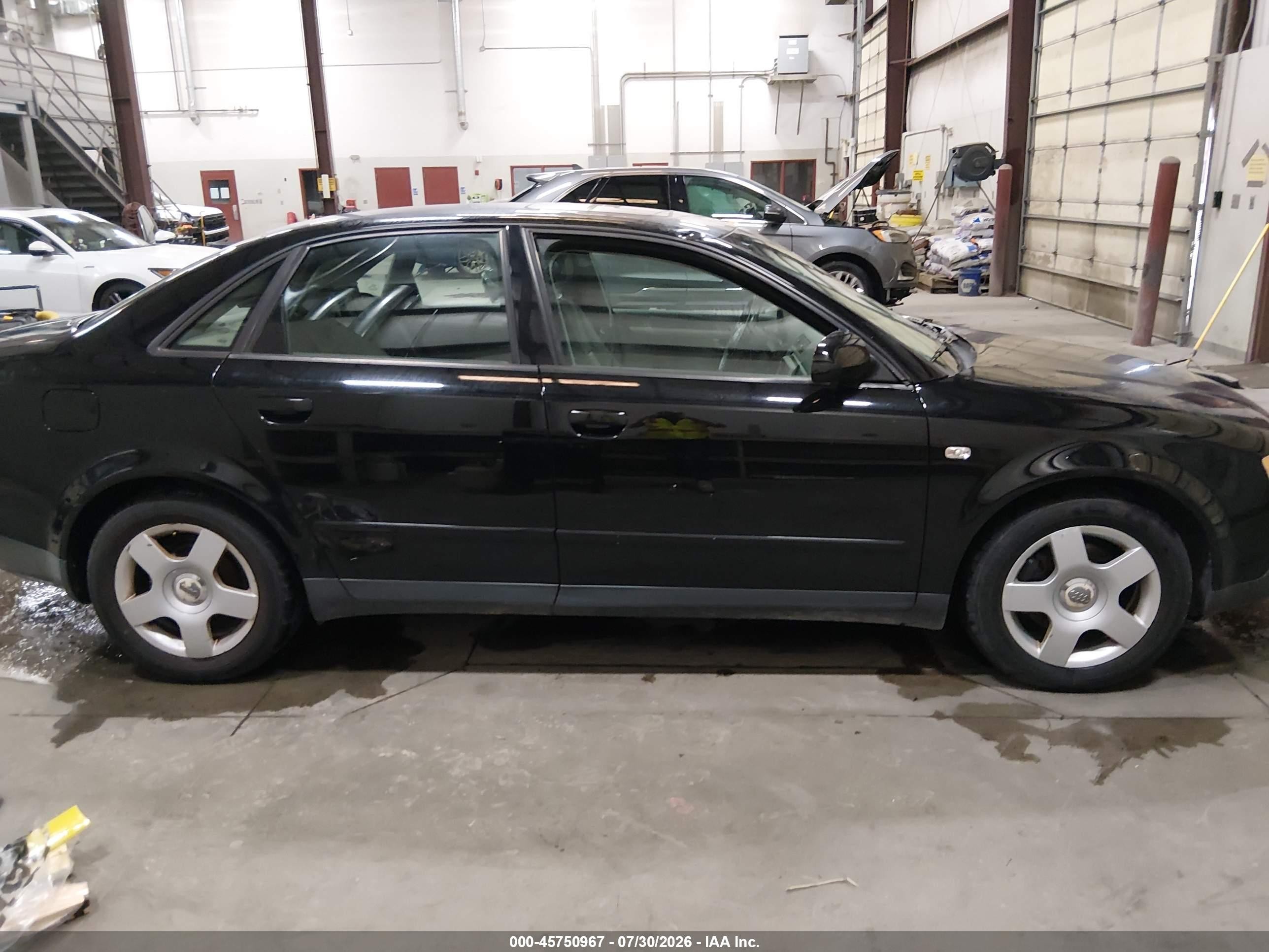 2002 Audi A4 1.8t Black vin: WAUJC68E12A171669