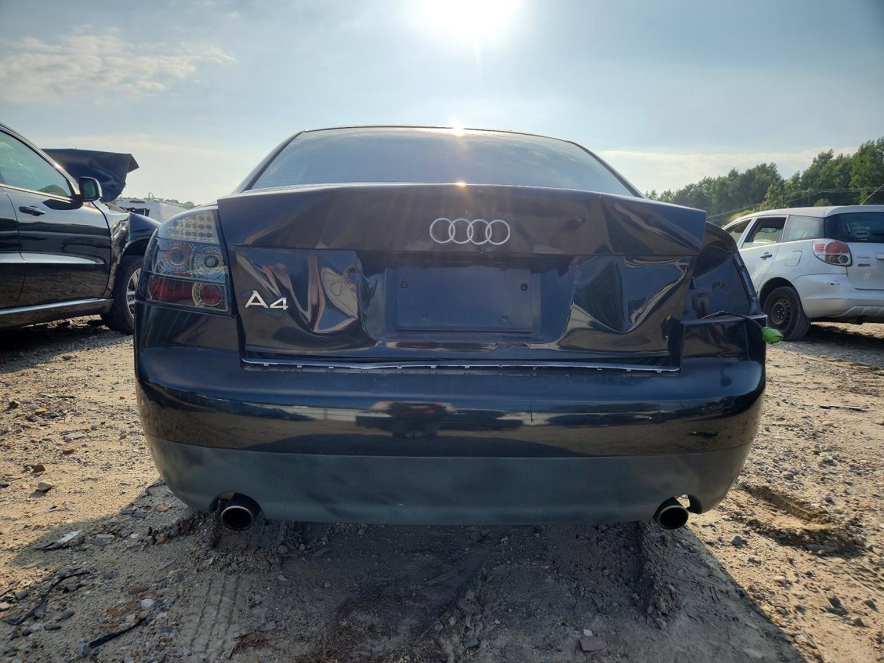 2003 Audi A4 1.8t Black vin: WAUJC68E13A238840