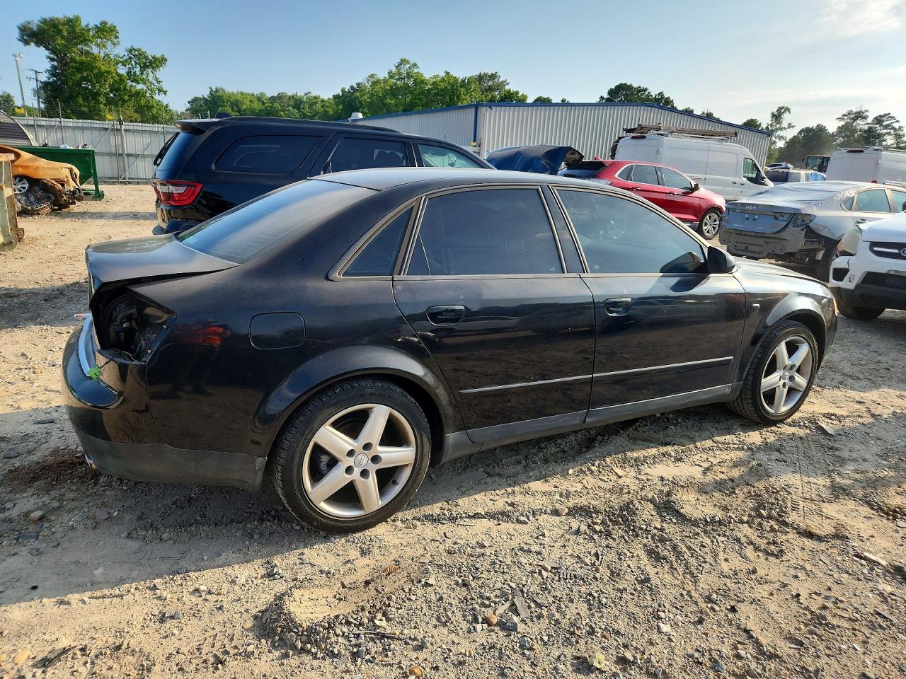 2003 Audi A4 1.8t Black vin: WAUJC68E13A238840