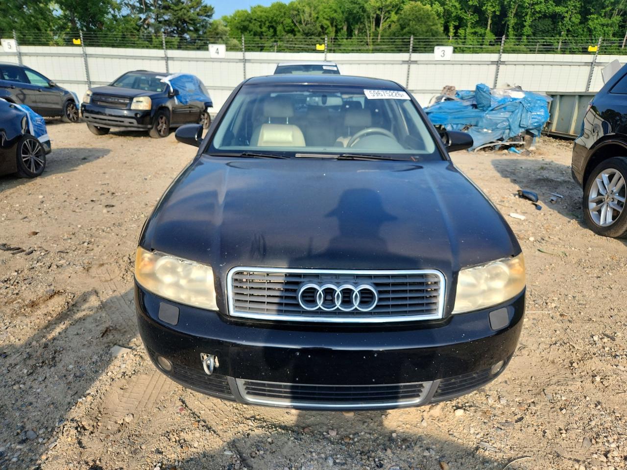 2003 Audi A4 1.8t Black vin: WAUJC68E13A238840