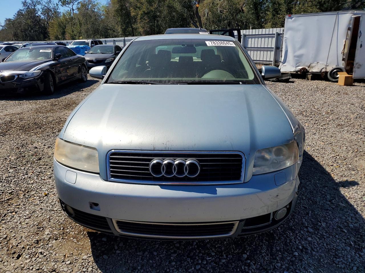 2002 Audi A4 1.8t Silver vin: WAUJC68E22A206655