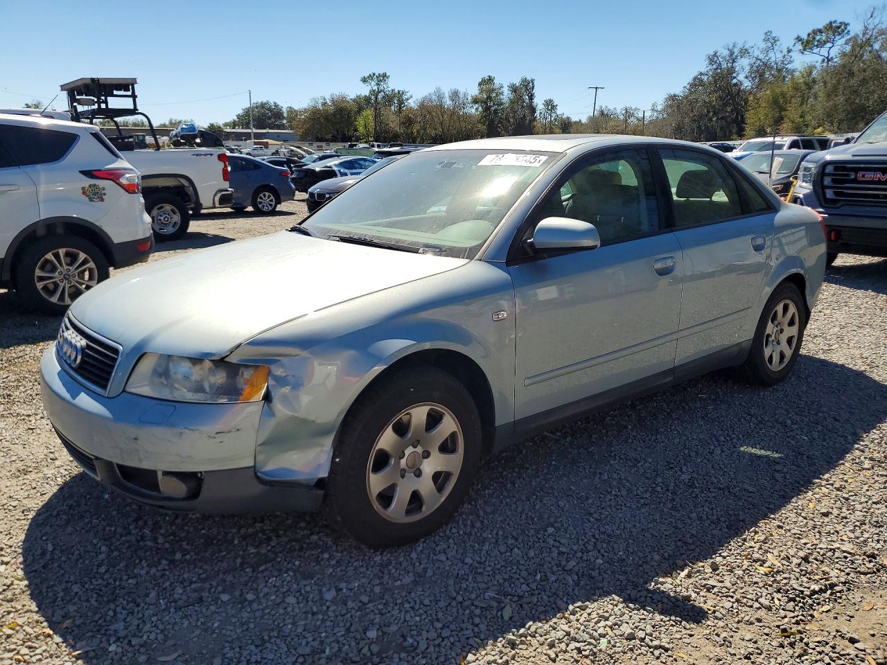 2002 Audi A4 1.8t Silver vin: WAUJC68E22A206655