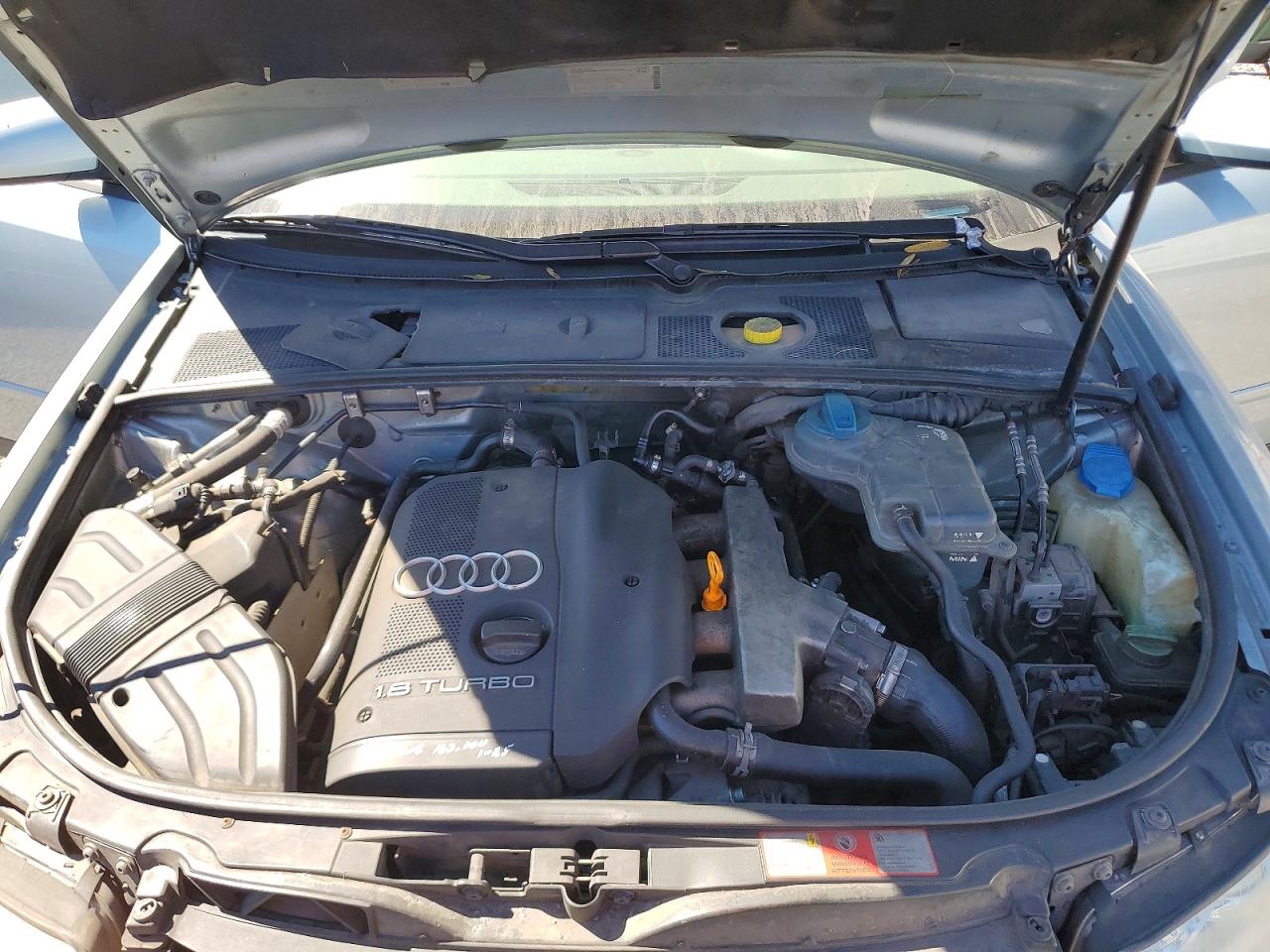 2002 Audi A4 1.8t Silver vin: WAUJC68E22A206655