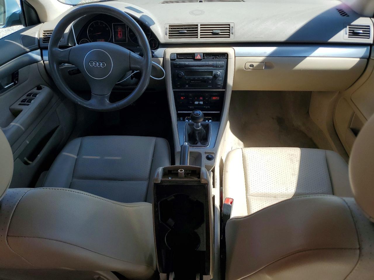 2002 Audi A4 1.8t Silver vin: WAUJC68E22A206655