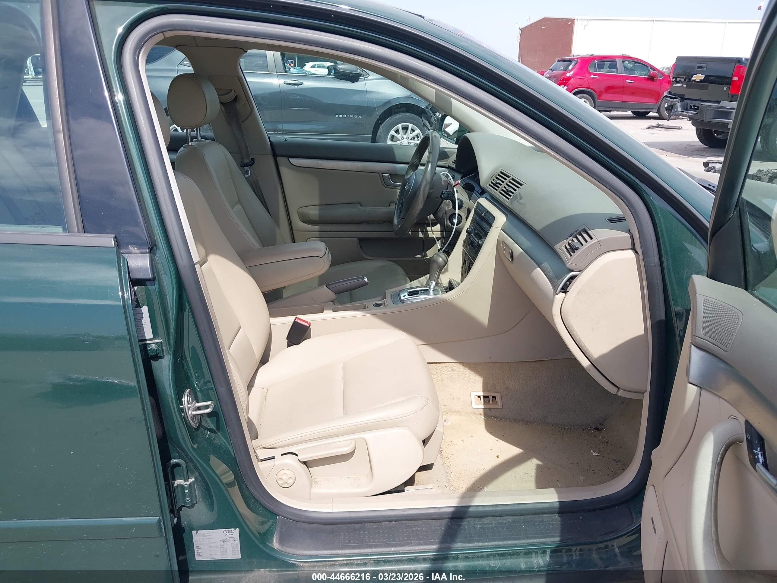 2002 Audi A4 1.8t Зеленый vin: WAUJC68E22A265415