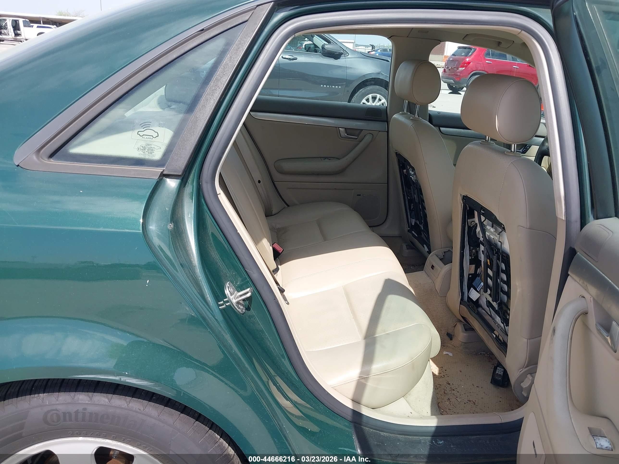 2002 Audi A4 1.8t Зеленый vin: WAUJC68E22A265415