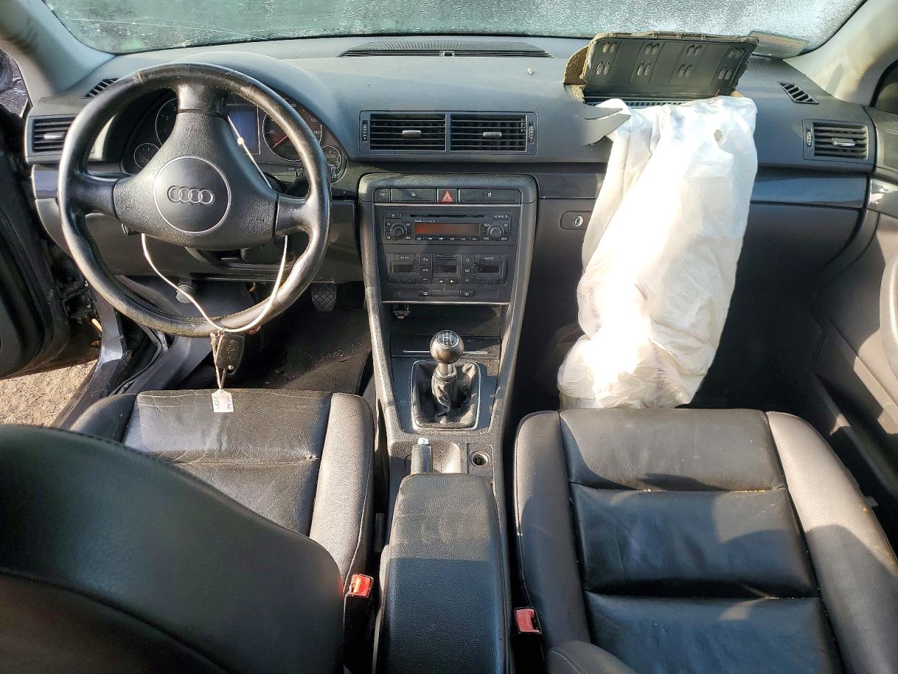 2005 Audi A4 1.8t Gray vin: WAUJC68E25A120329