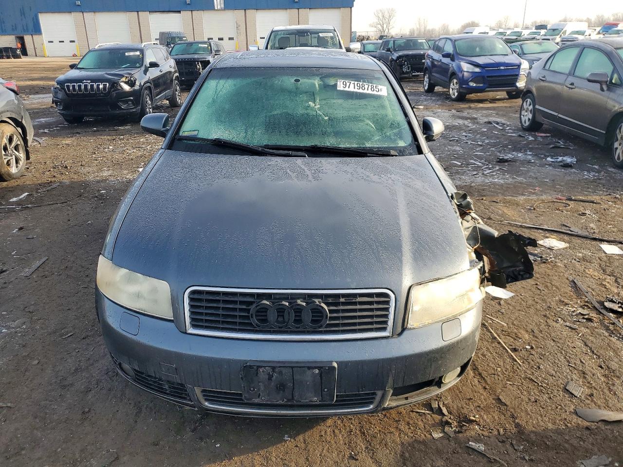 2005 Audi A4 1.8t Gray vin: WAUJC68E25A120329
