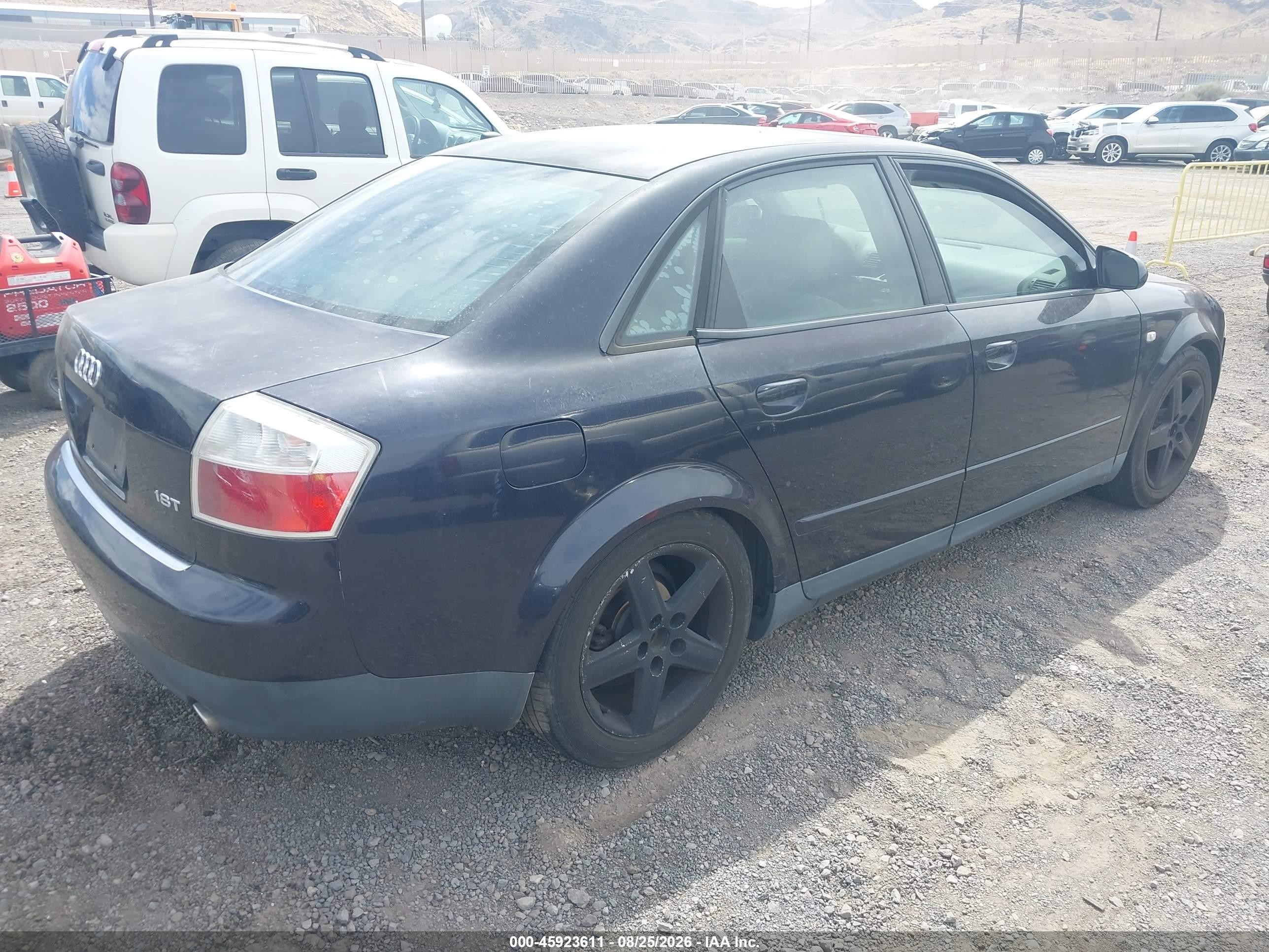 2003 Audi A4 1.8t Blue vin: WAUJC68E63A231091