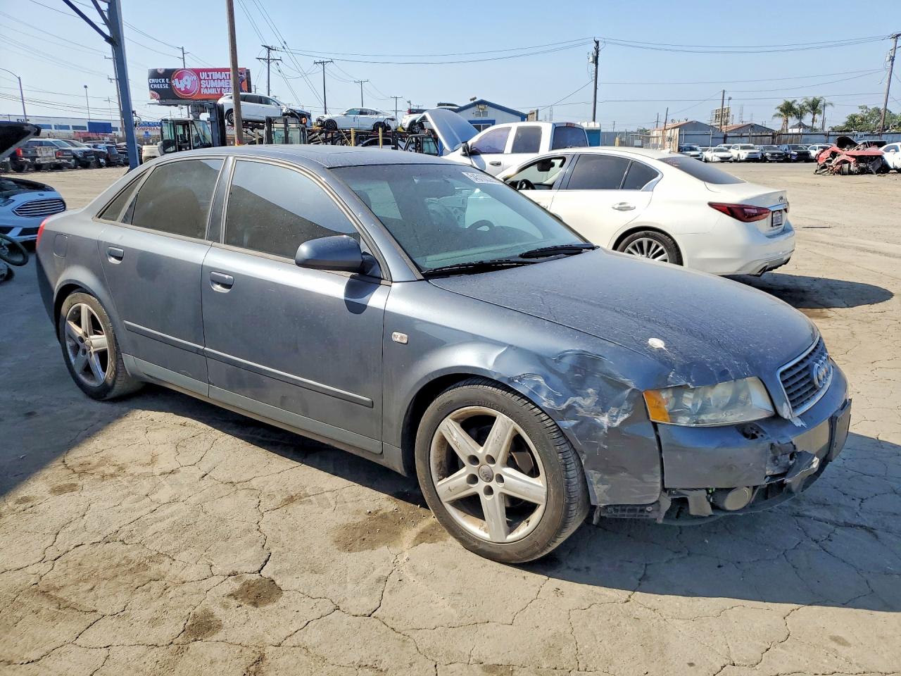 2003 Audi A4 1.8t Gray vin: WAUJC68E83A301447