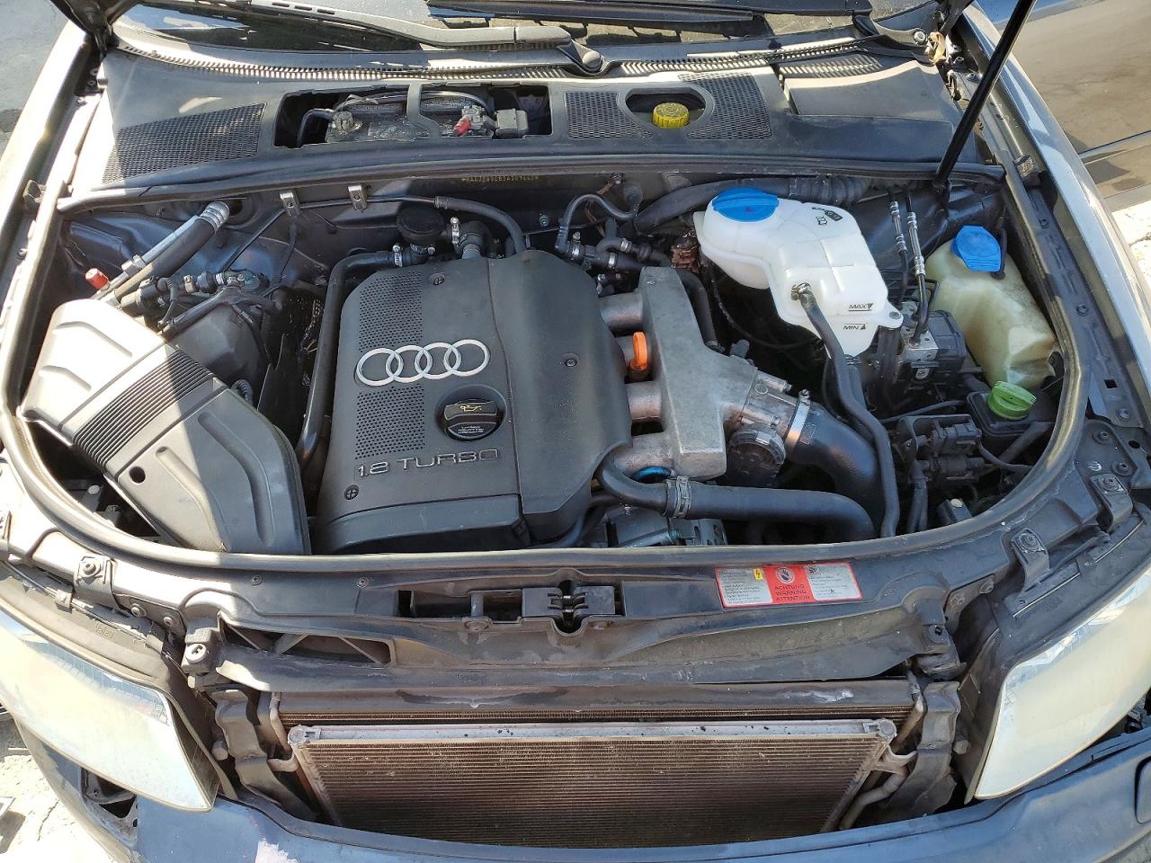 2003 Audi A4 1.8t Gray vin: WAUJC68E83A301447