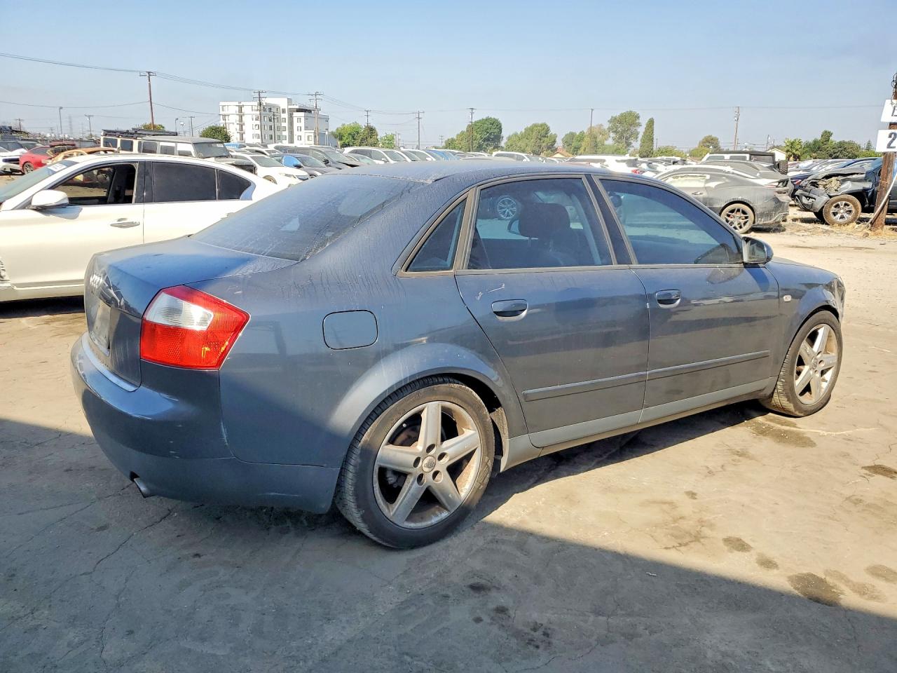 2003 Audi A4 1.8t Gray vin: WAUJC68E83A301447
