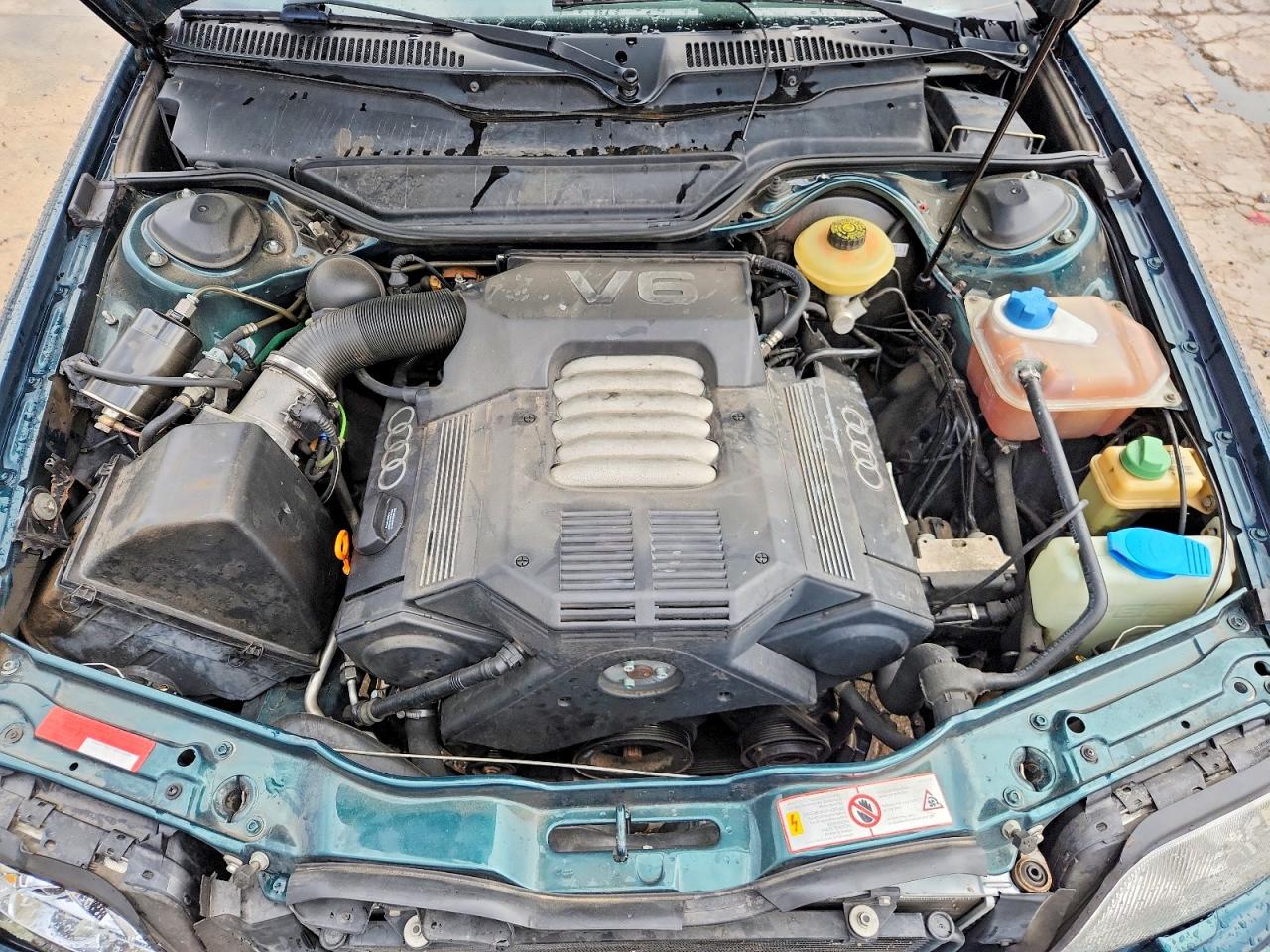 1997 Audi A6 Quattro Wagon Green vin: WAUJC84A0VN011858