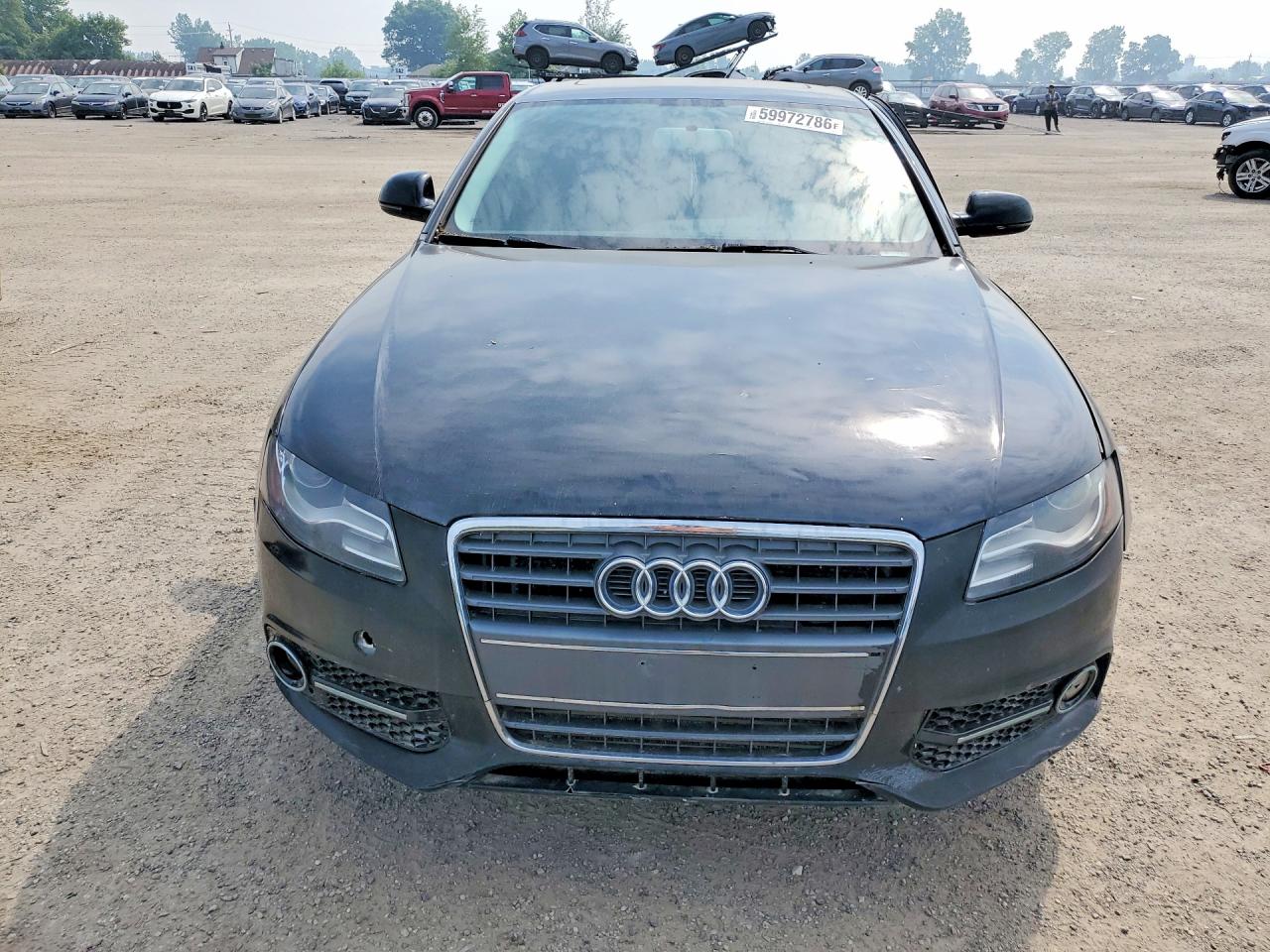 2009 Audi A4 Premium Plus Black vin: WAUJF68K09N059266