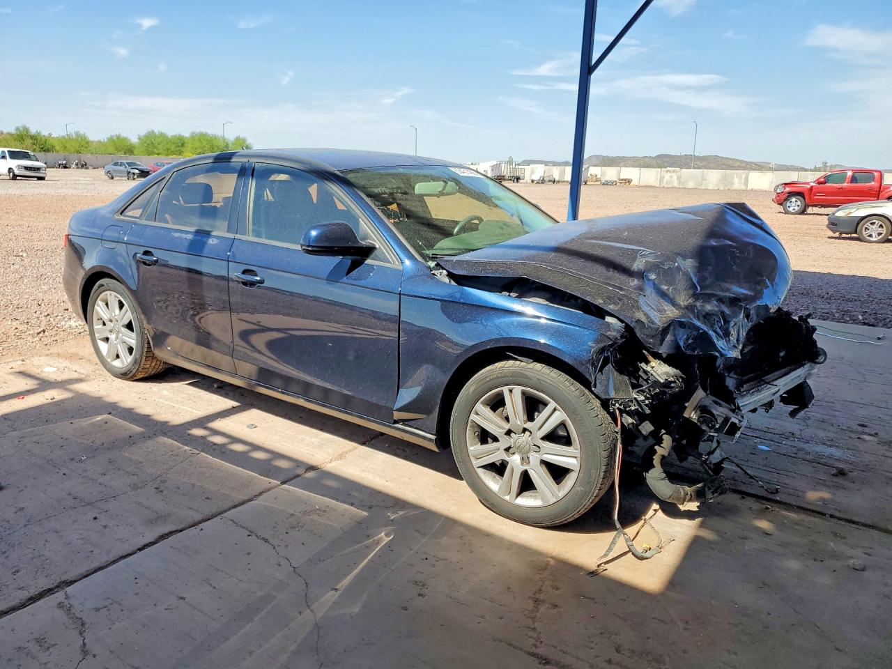 2009 Audi A4 Premium Plus Blue vin: WAUJF78K39N055850