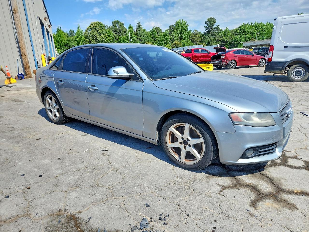 2009 Audi A4 Premium Plus Серый vin: WAUJF78K89N049106