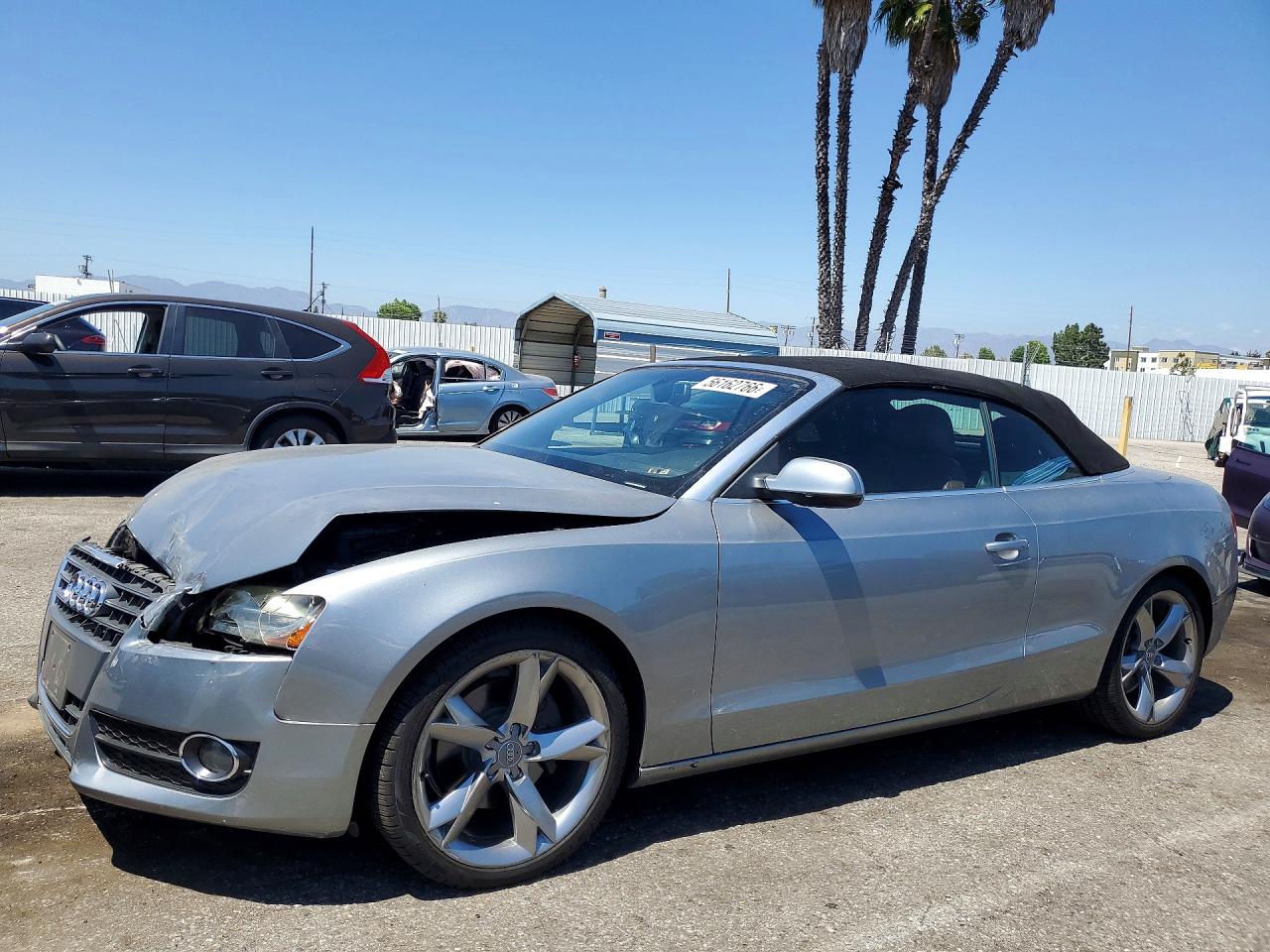 2011 Audi A5 Premium Plus Gray vin: WAUJFAFH3BN008411
