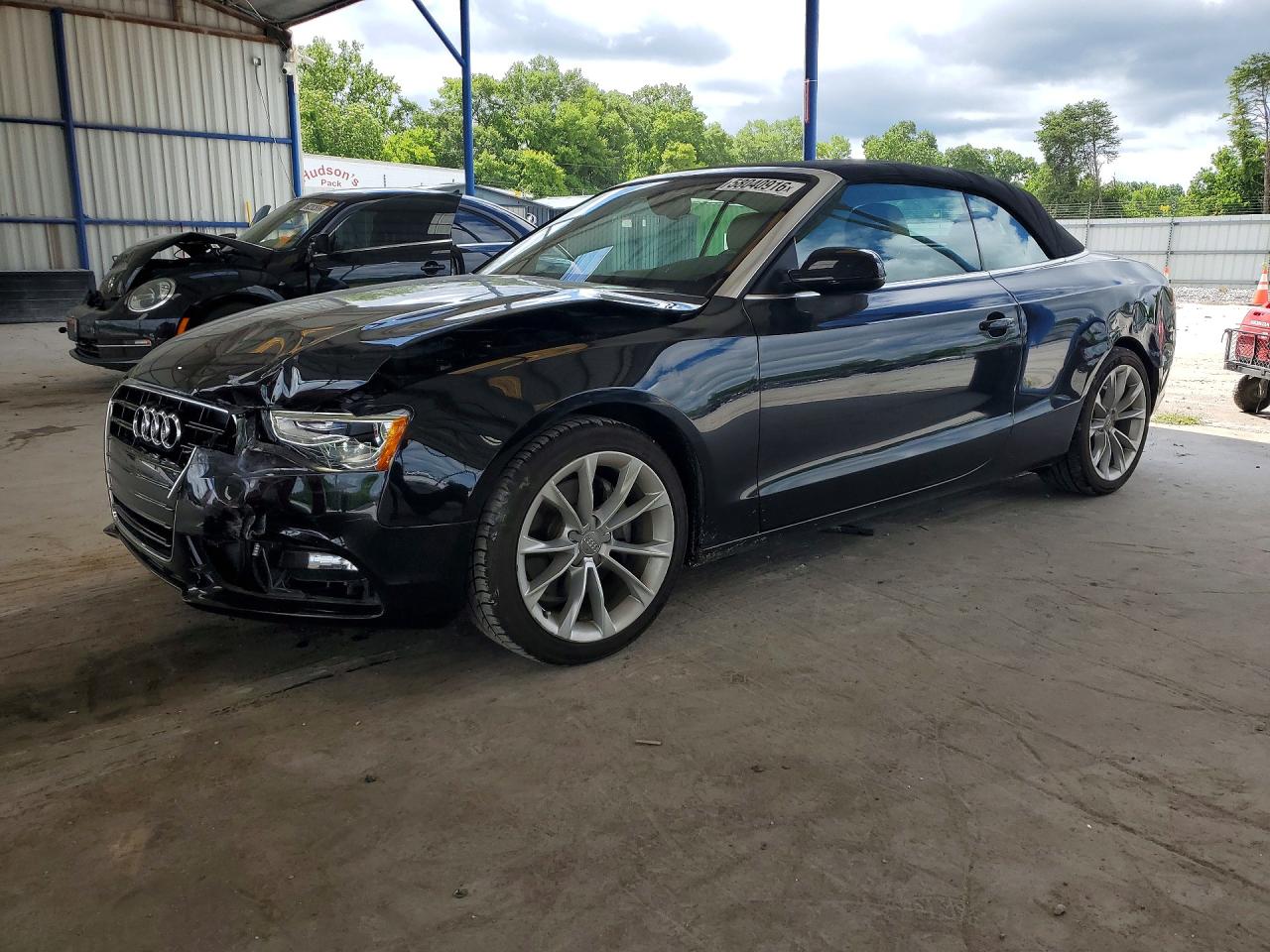 2014 Audi A5 Premium Plus Black vin: WAUJFAFH3EN015900