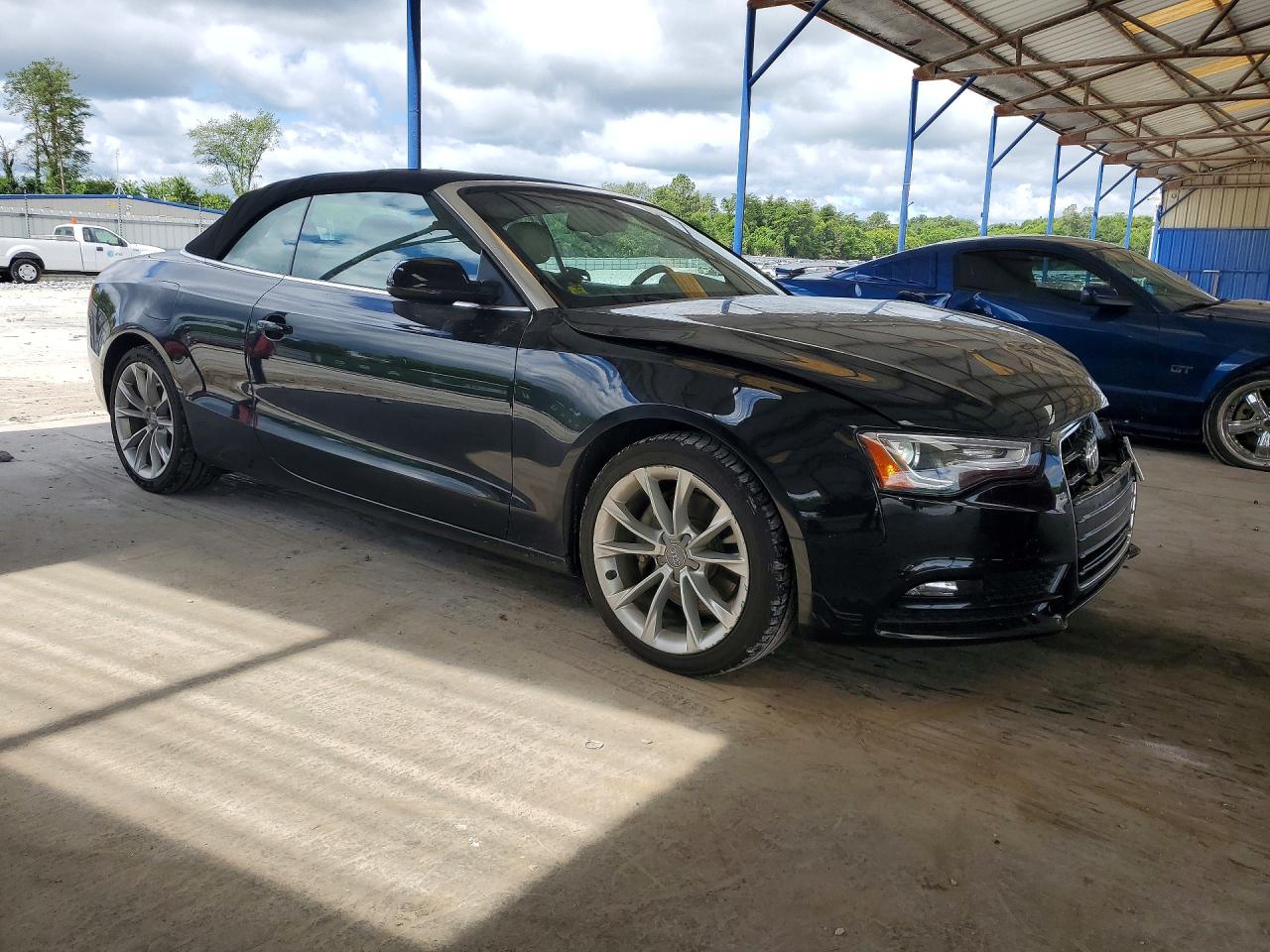 2014 Audi A5 Premium Plus Black vin: WAUJFAFH3EN015900