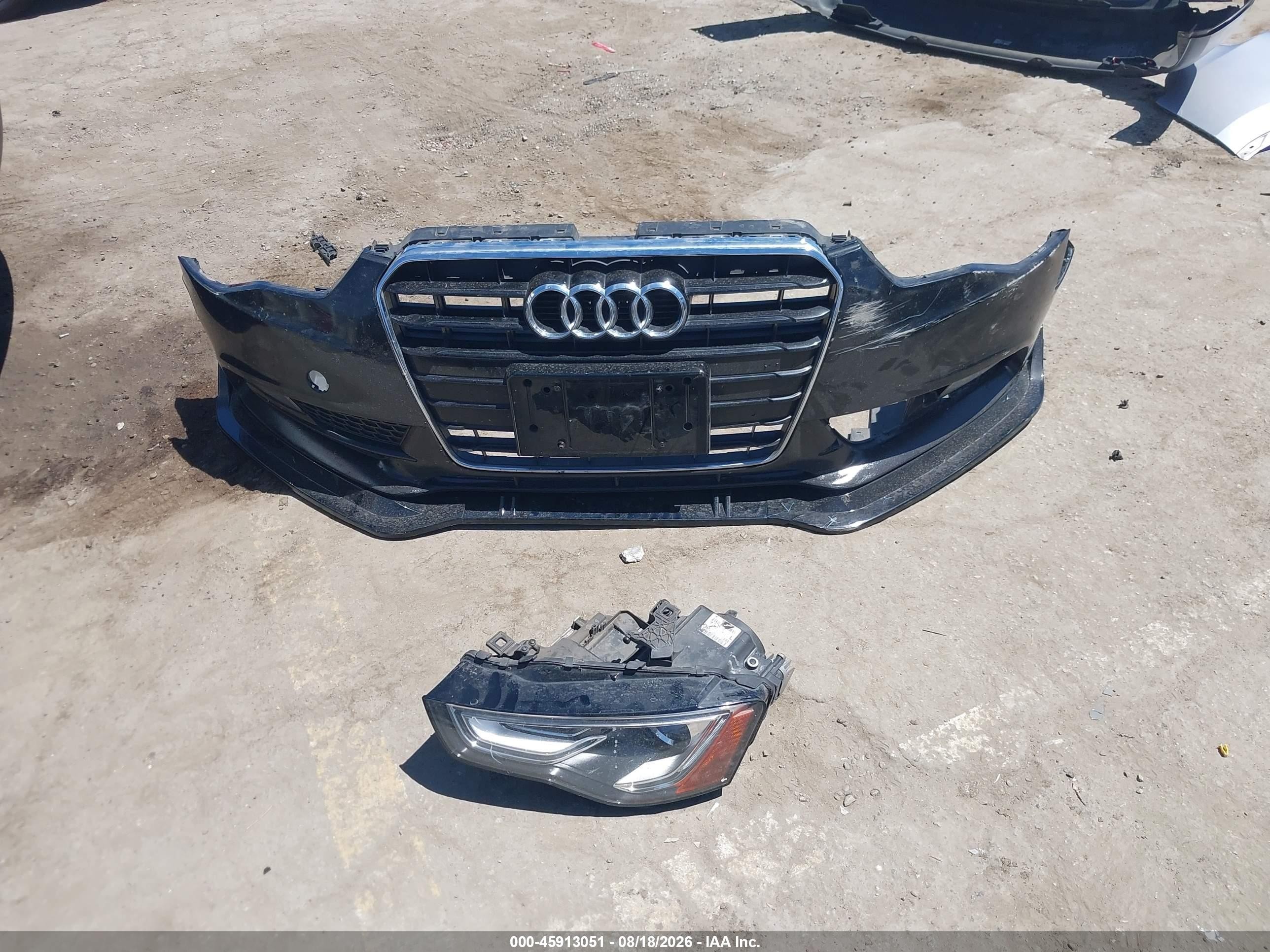 2014 Audi A5 2.0t Premium Черный vin: WAUJFAFH6EN003787