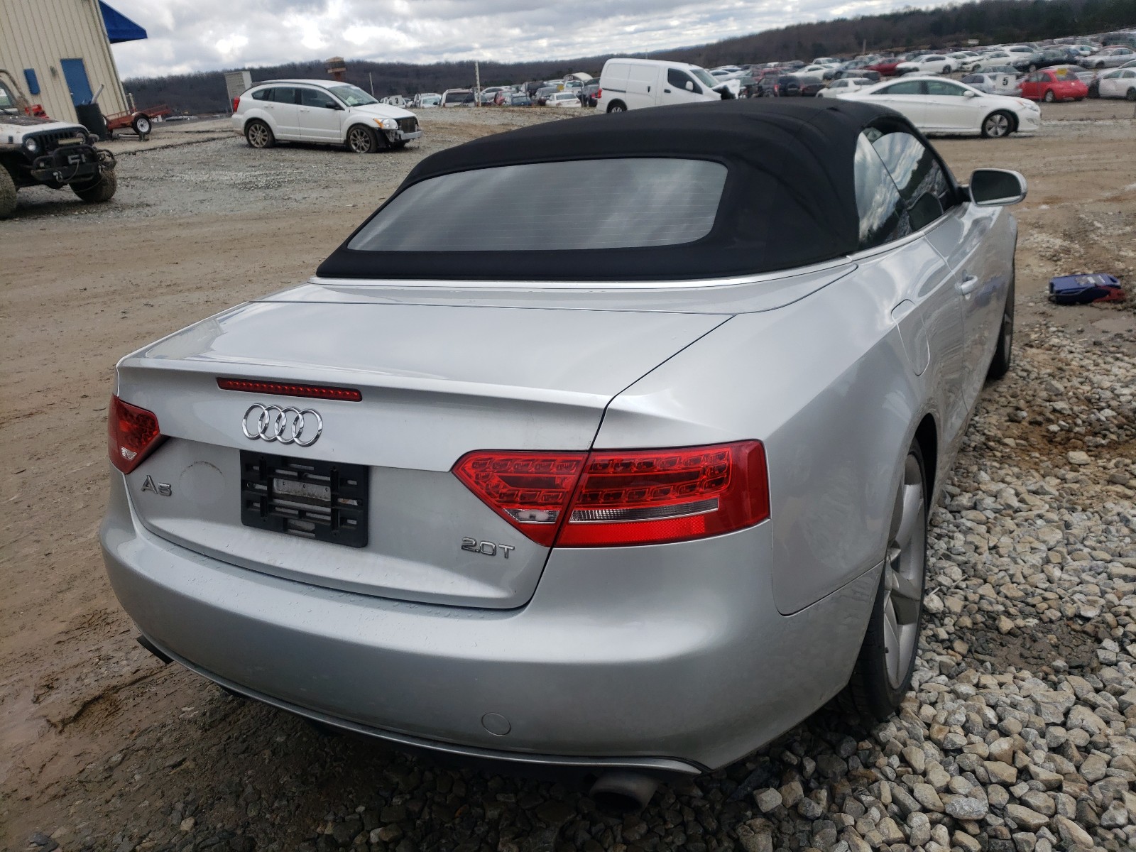 2012 Audi A5 Premium Plus Silver vin: WAUJFAFH7CN007828