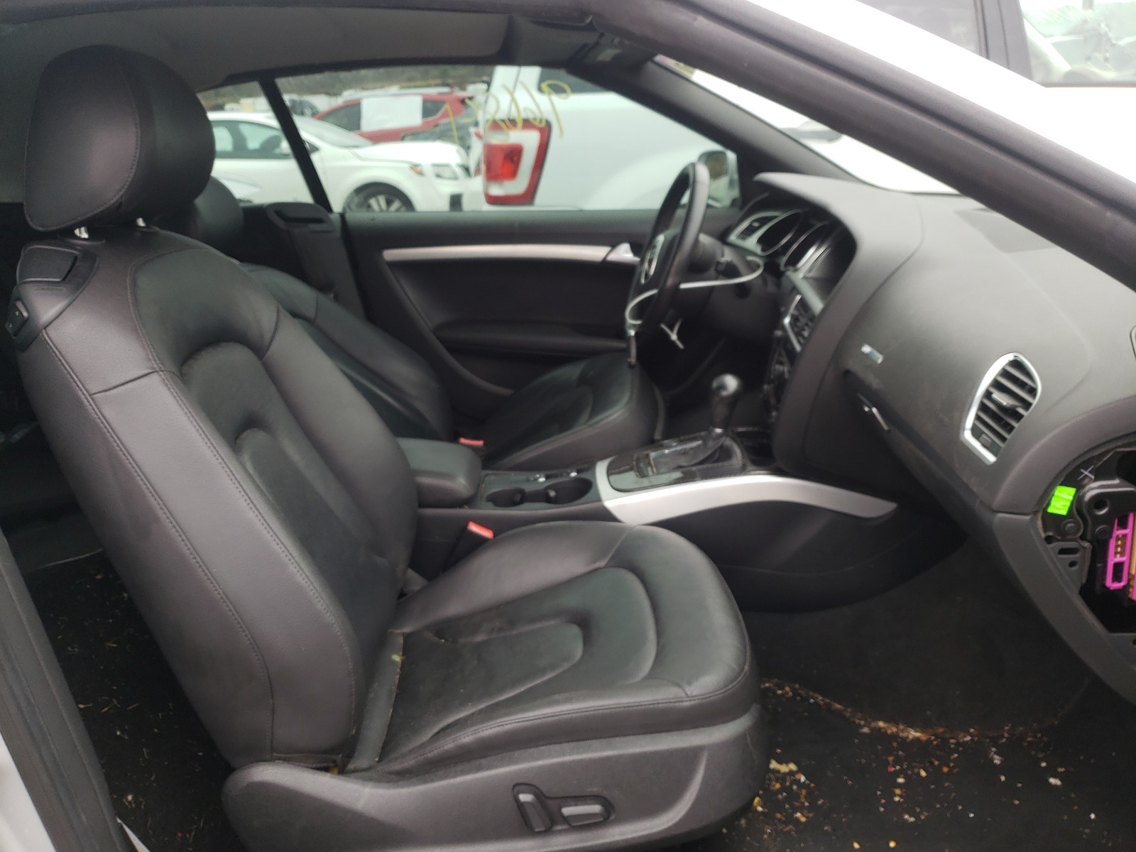2012 Audi A5 Premium Plus Silver vin: WAUJFAFH7CN007828