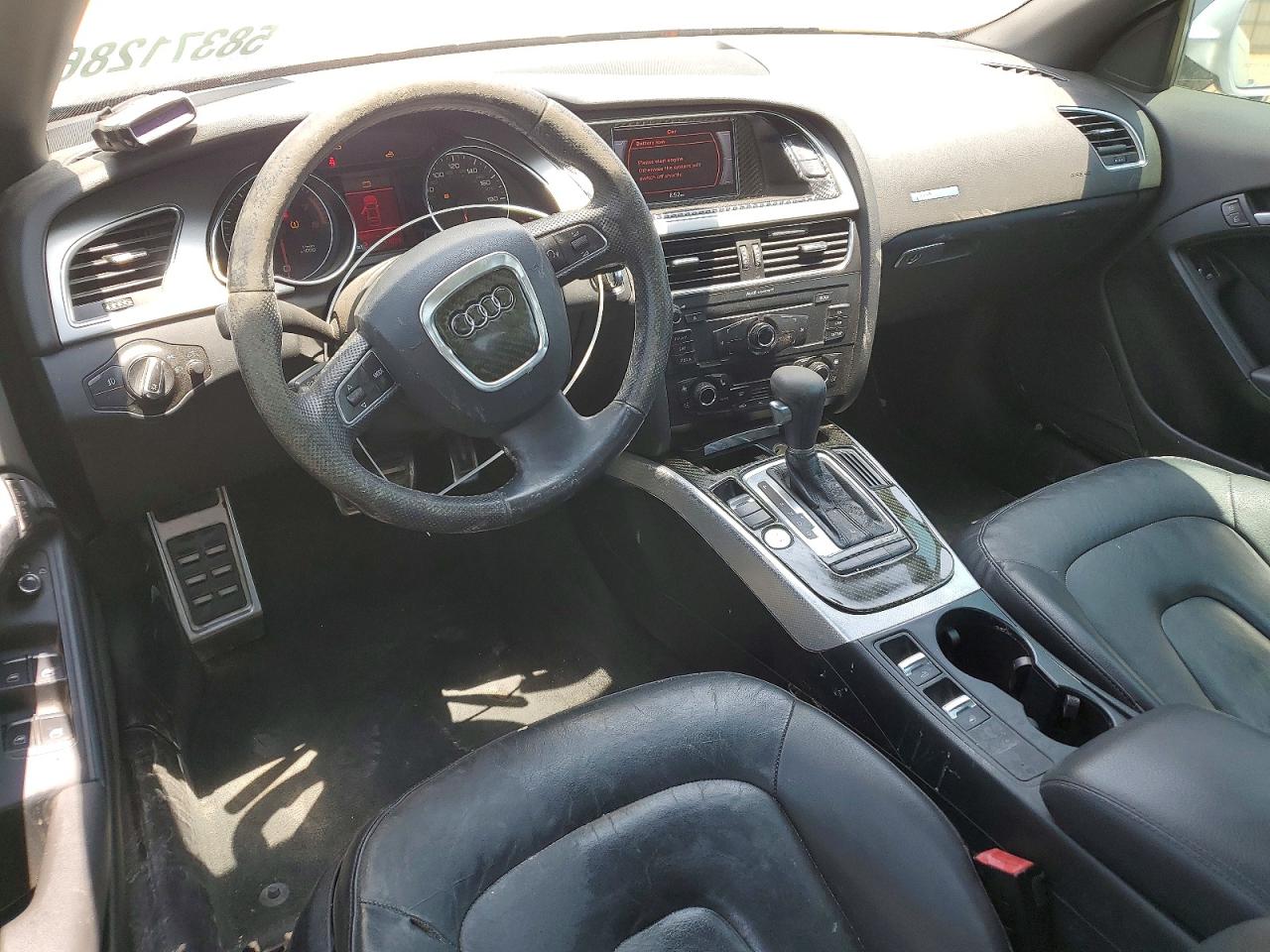 2012 Audi A5 Premium Plus Серебряный vin: WAUJFAFH7CN007828