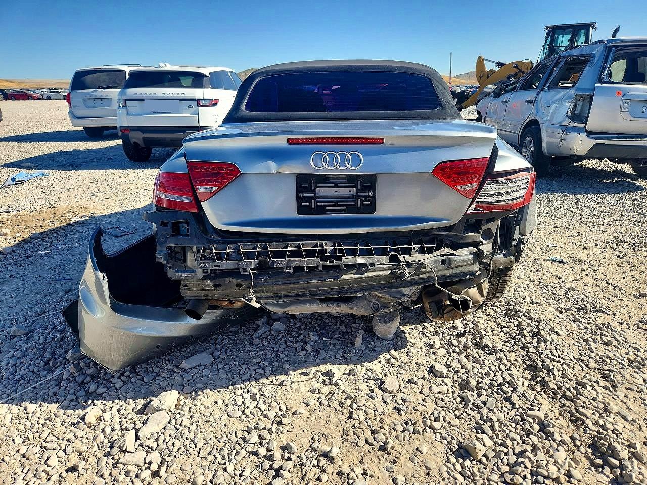 2011 Audi A5 Premium Plus Silver vin: WAUJFAFH8BN012129