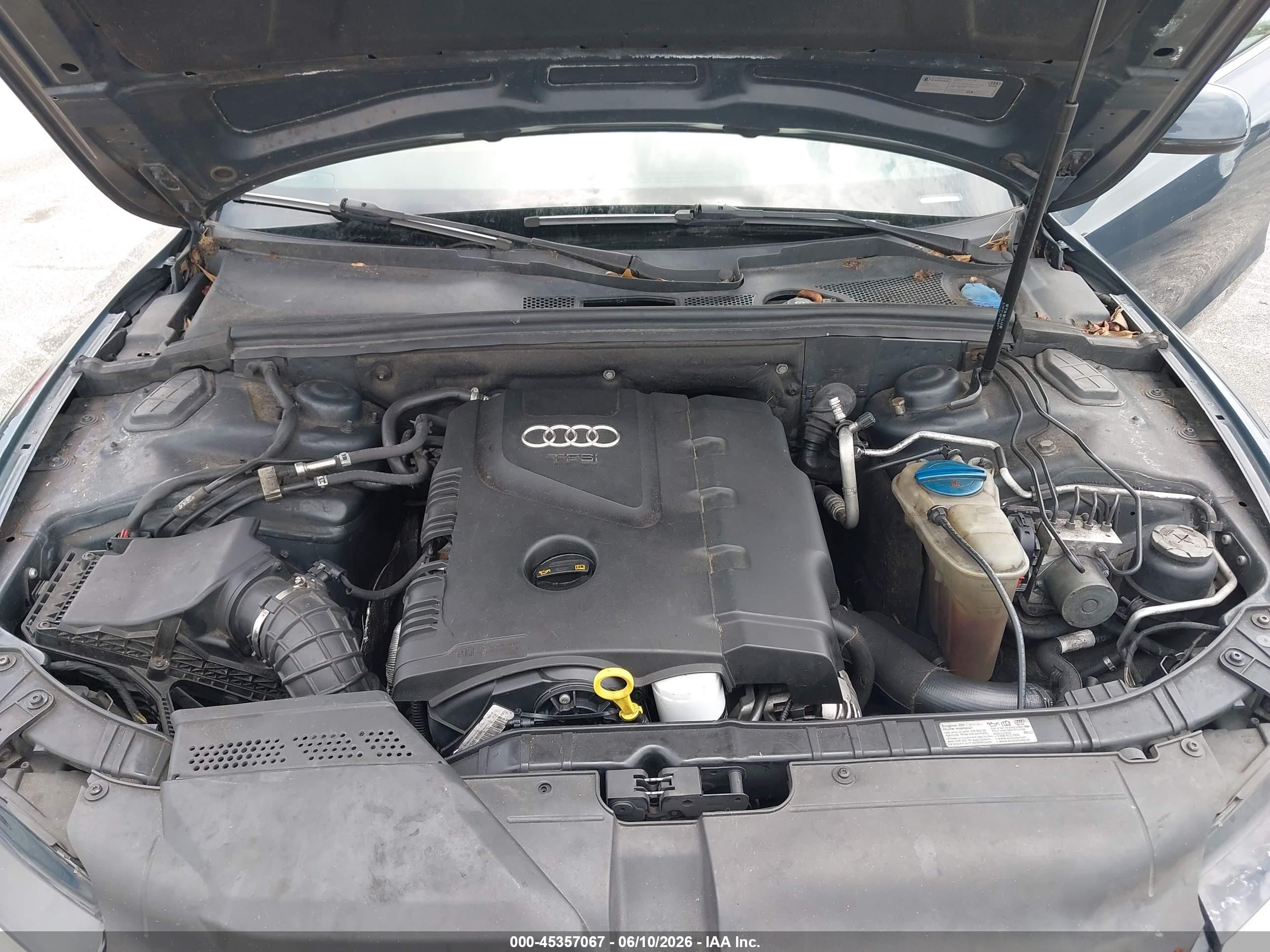 2011 Audi A5 2.0t Premium Gray vin: WAUJFAFHXBN000533