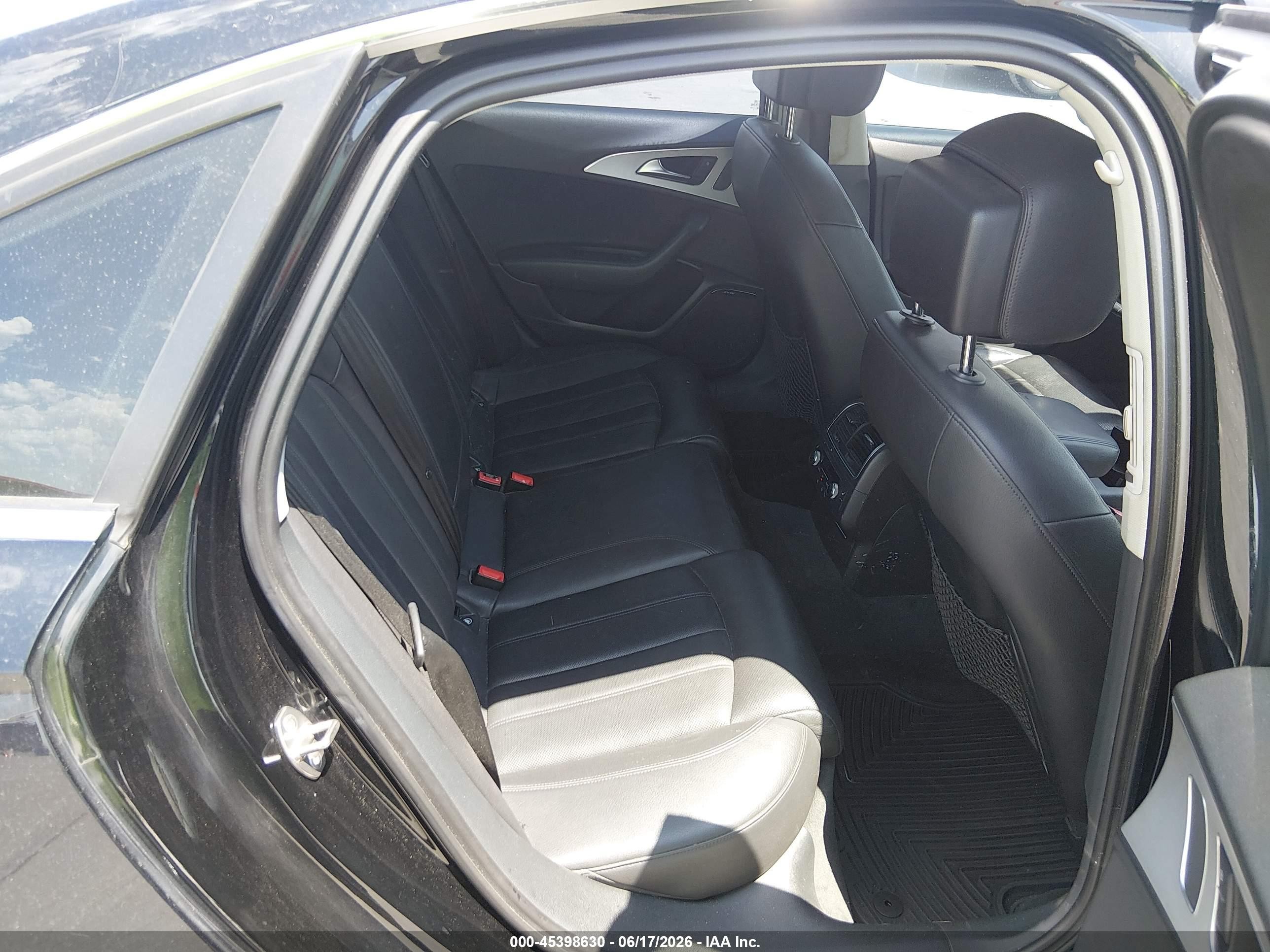 2012 Audi A6 3.0 Premium Black vin: WAUJGAFC1CN166393