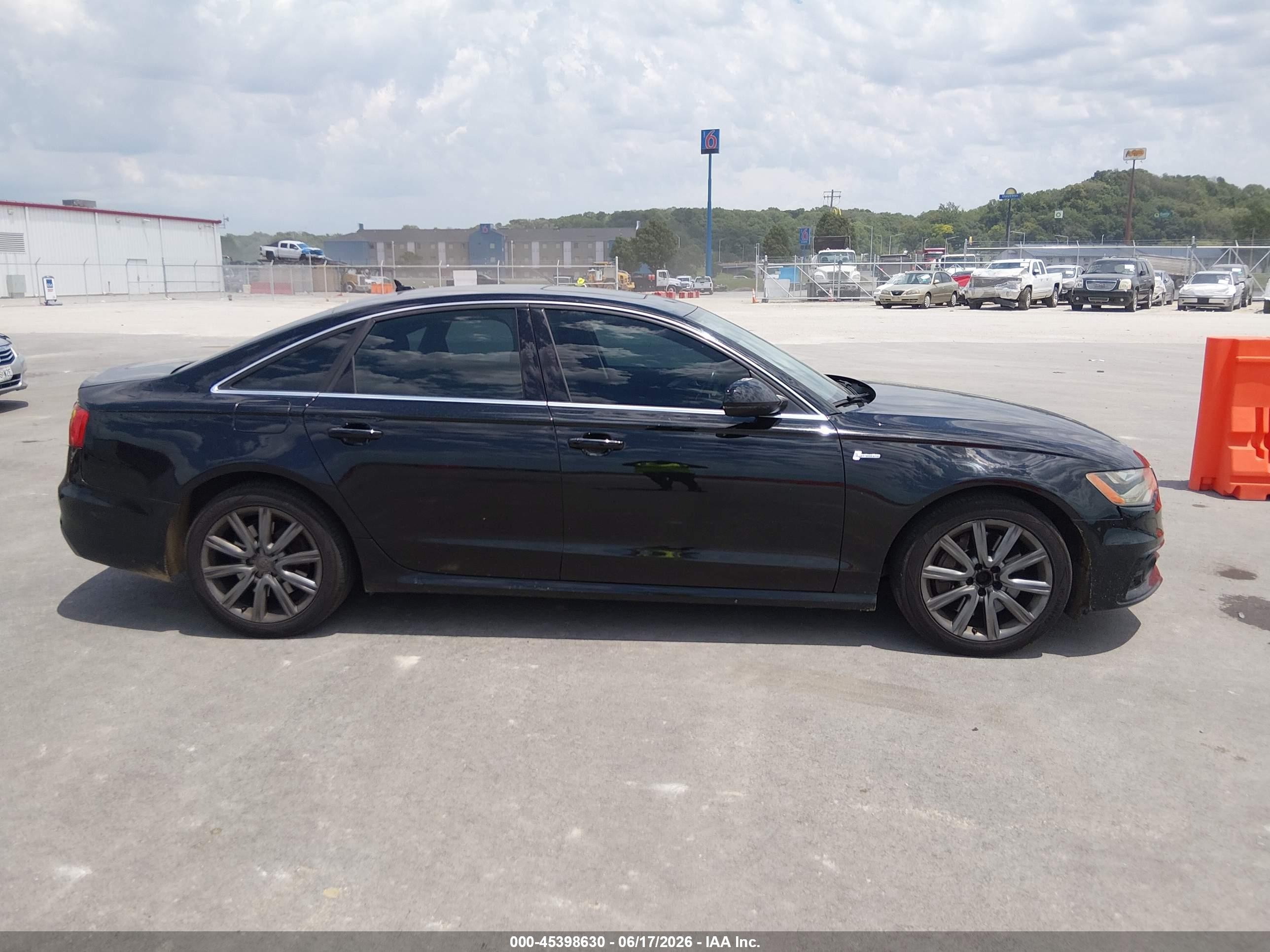 2012 Audi A6 3.0 Premium Black vin: WAUJGAFC1CN166393