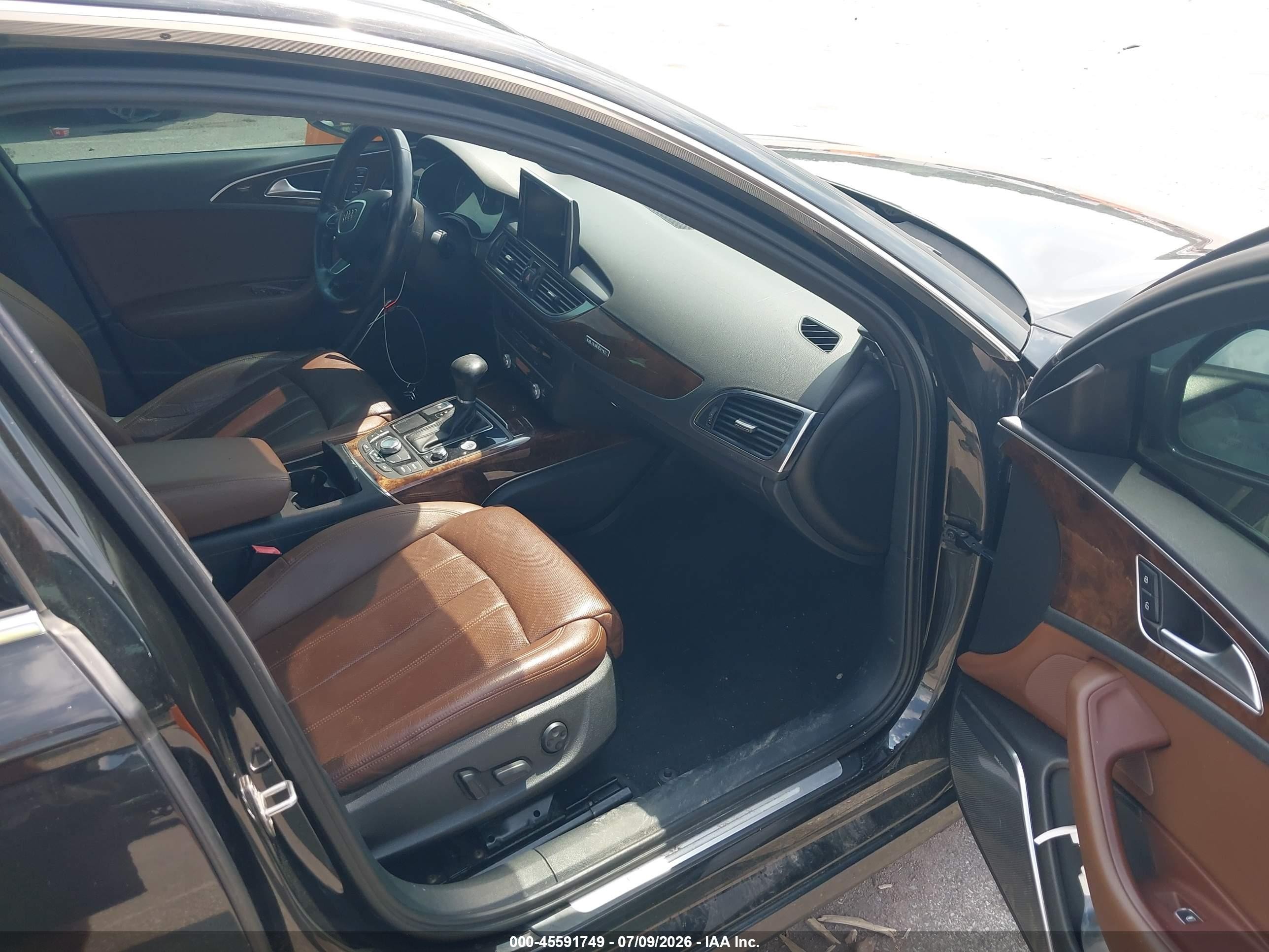 2012 Audi A6 3.0t Prestige Black vin: WAUJGAFC2CN176365