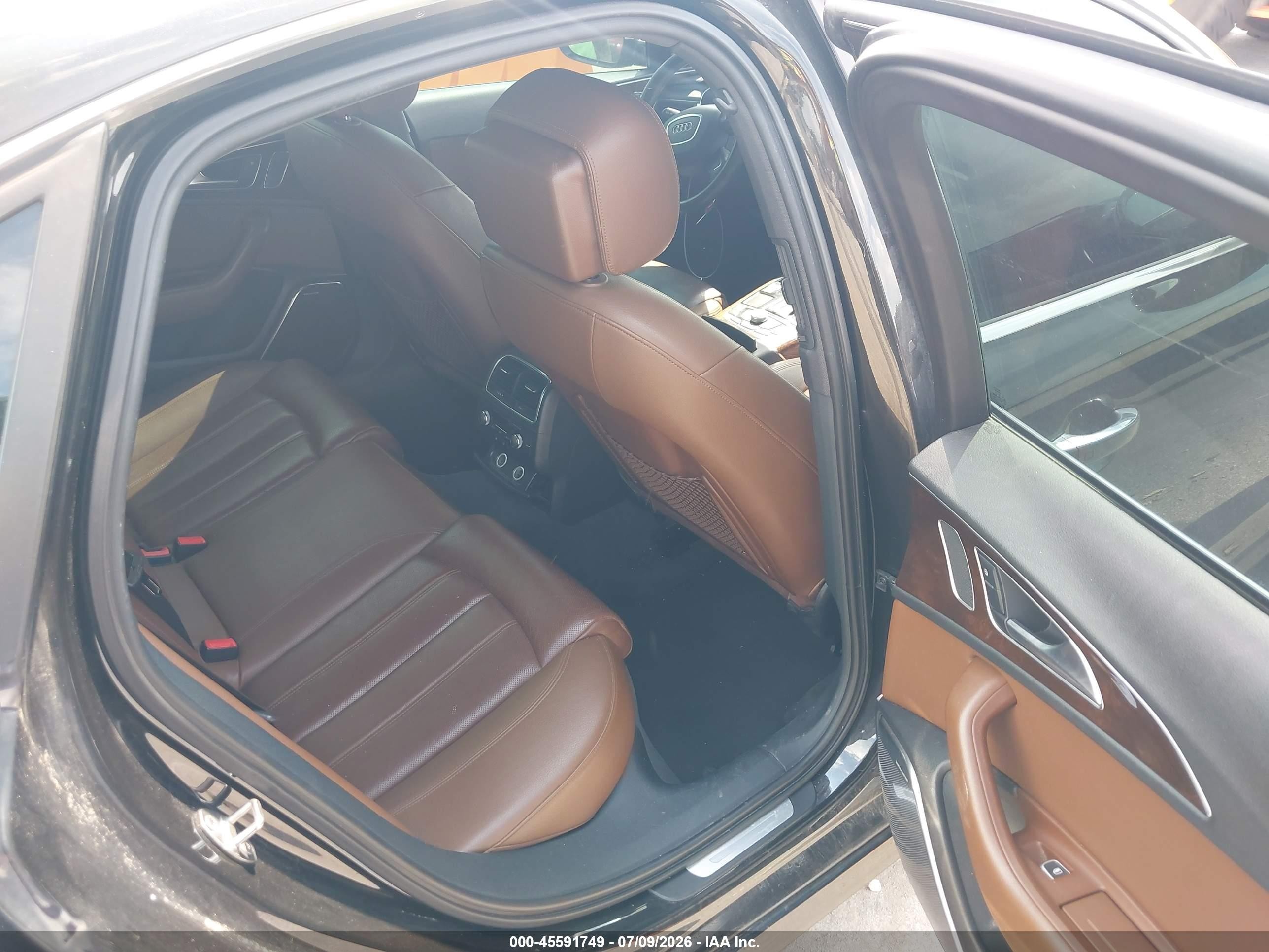 2012 Audi A6 3.0t Prestige Black vin: WAUJGAFC2CN176365