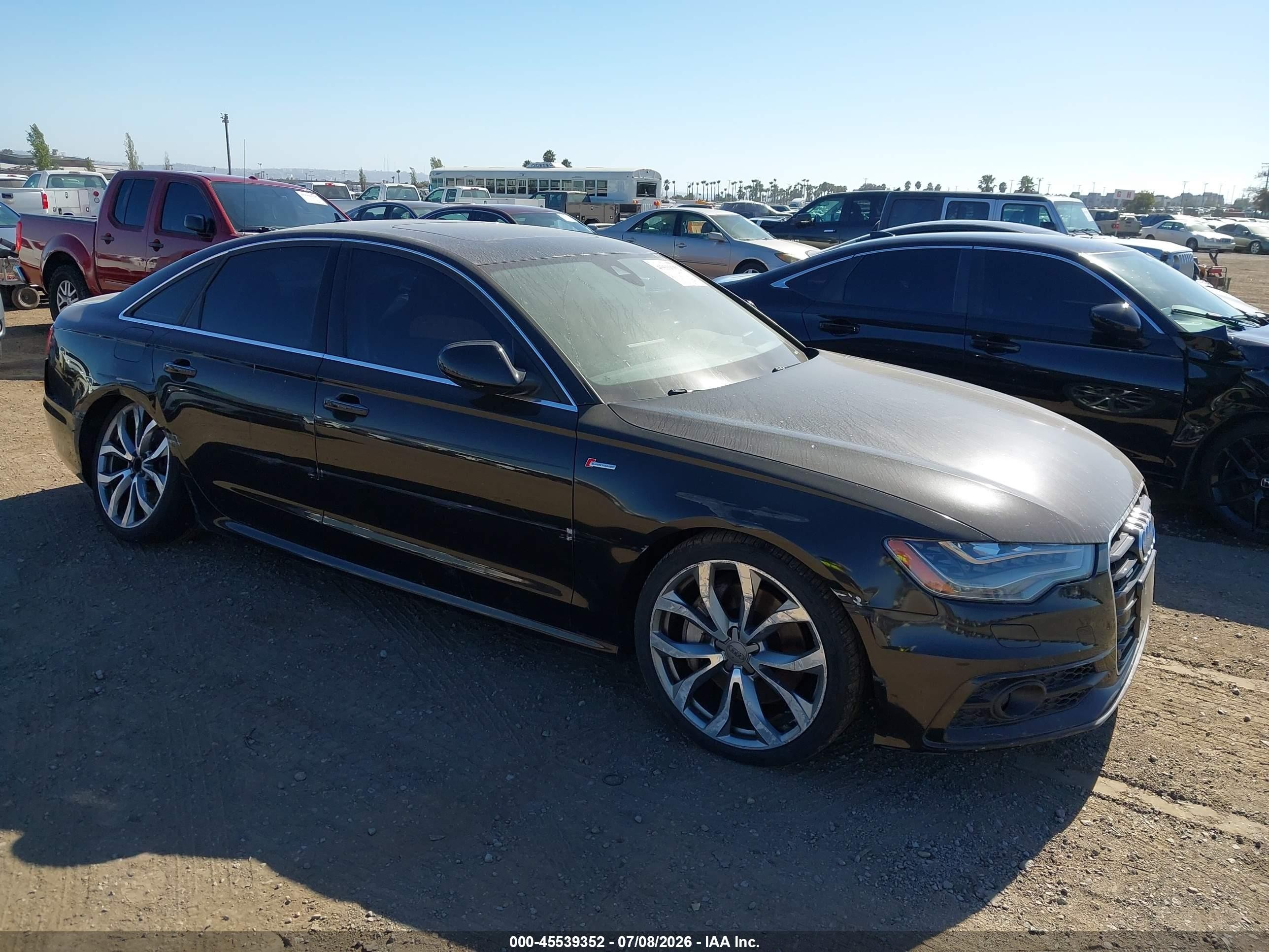 2013 Audi A6 3.0t Premium Gray vin: WAUJGAFC2DN125191