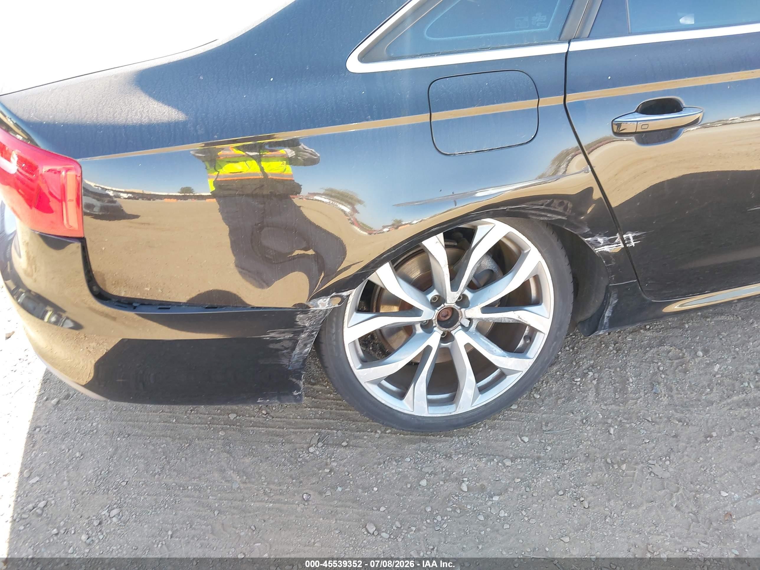 2013 Audi A6 3.0t Premium Серый vin: WAUJGAFC2DN125191