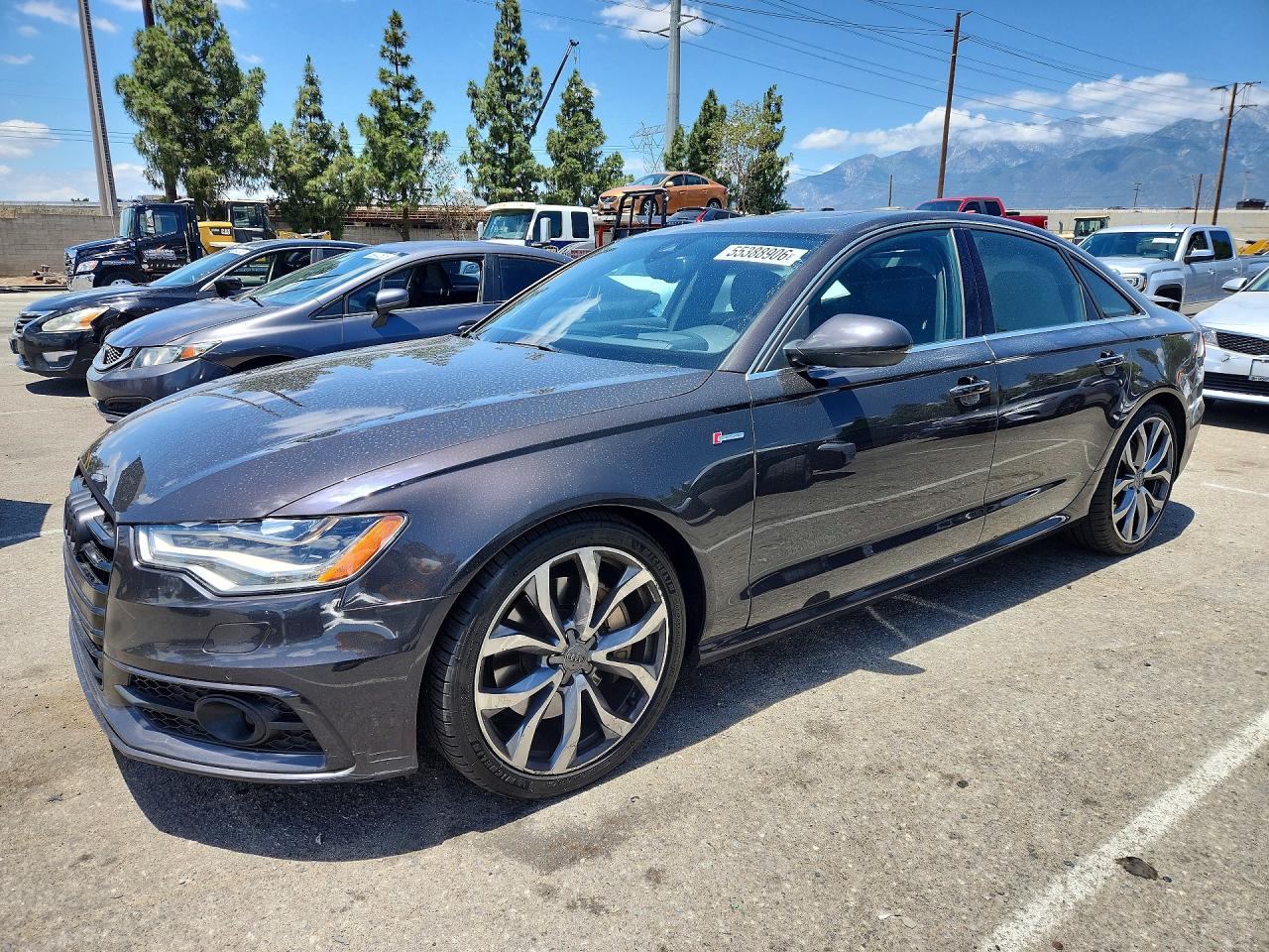 2013 Audi A6 Prestige Black vin: WAUJGAFC3DN085087