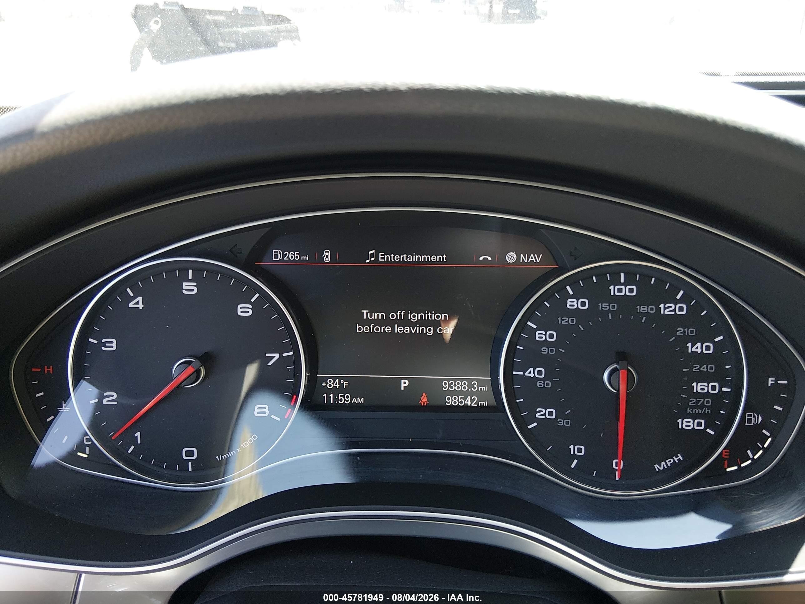 2013 Audi A6 3.0t Premium Black vin: WAUJGAFC3DN118217