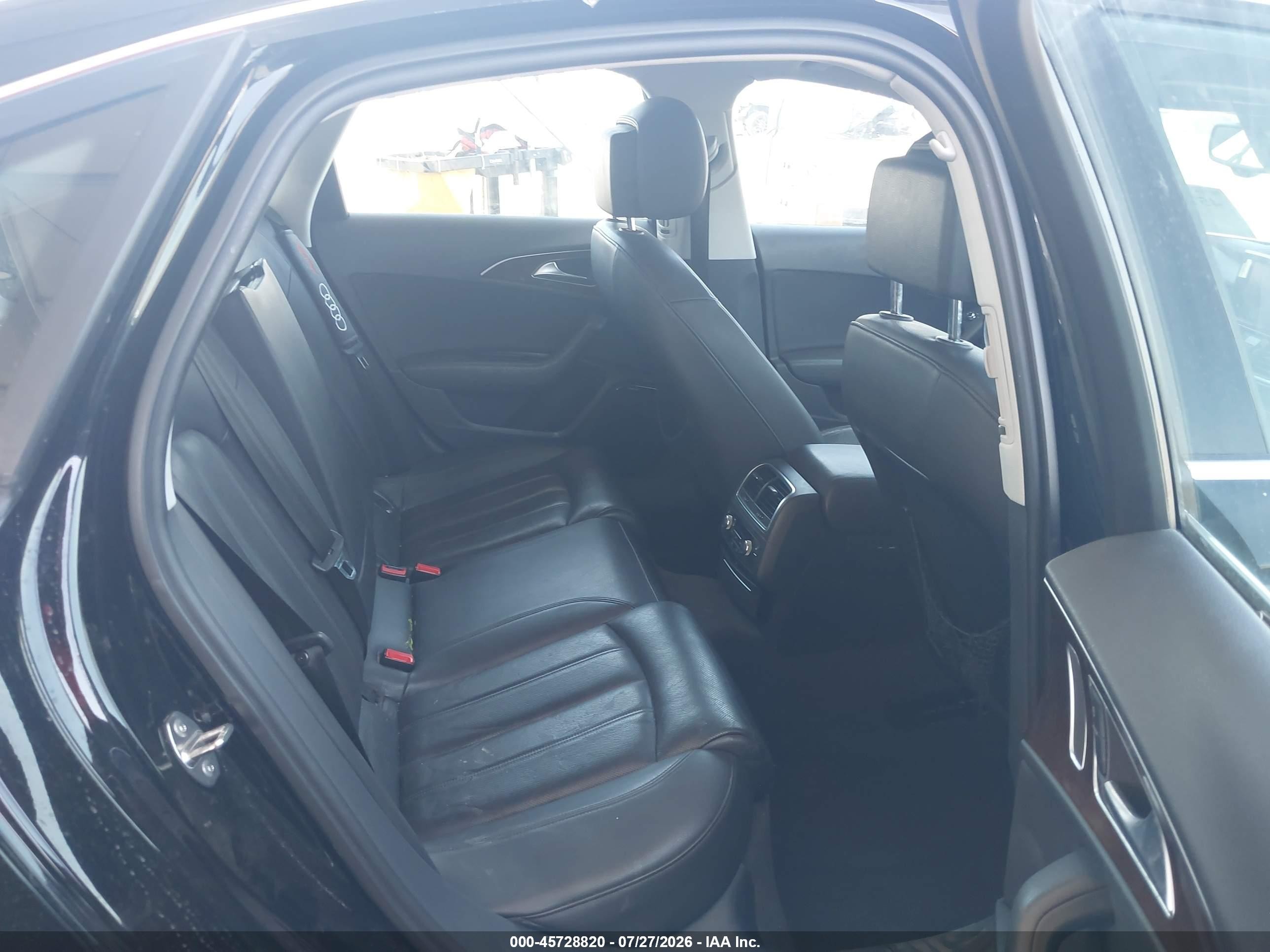 2012 Audi A6 3.0t Prestige Black vin: WAUJGAFC4CN091768