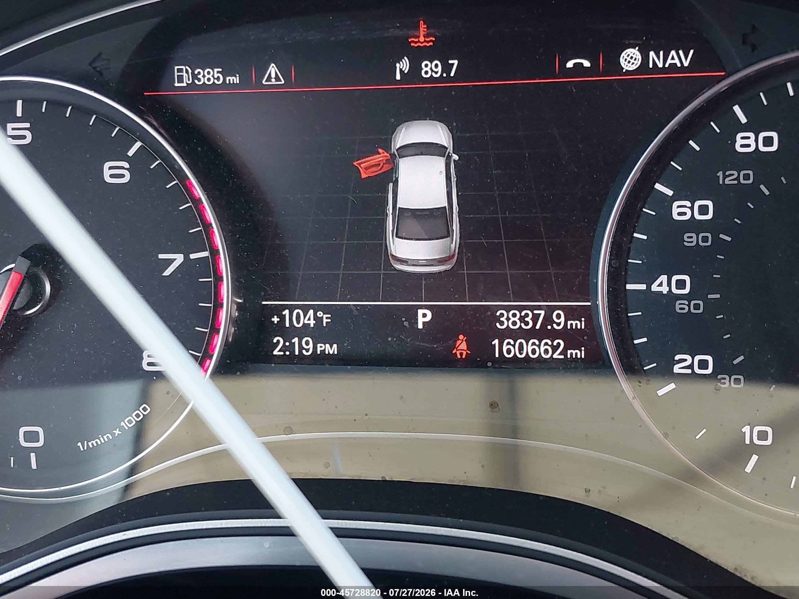 2012 Audi A6 3.0t Prestige Black vin: WAUJGAFC4CN091768