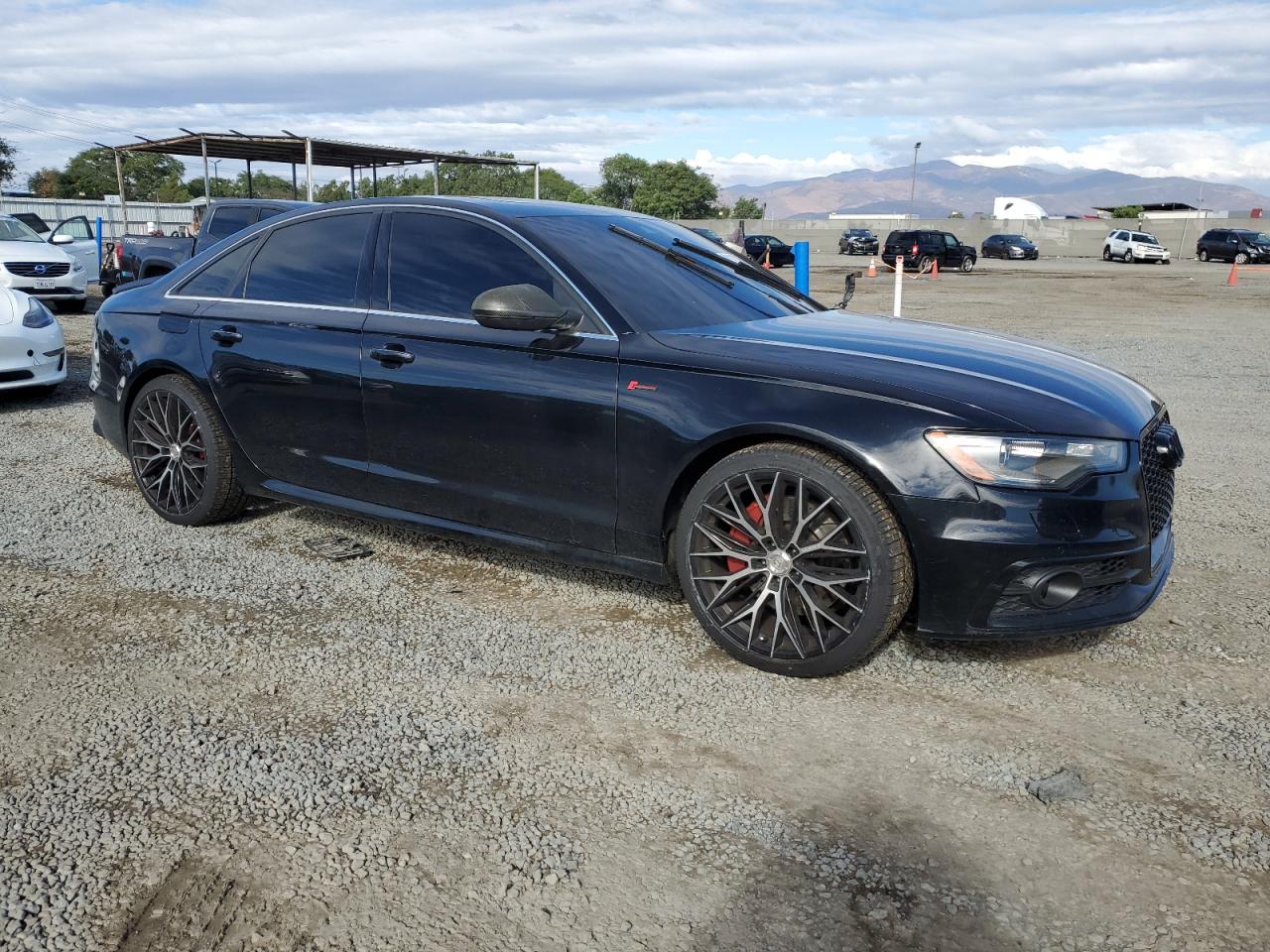 2013 Audi A6 Prestige Black vin: WAUJGAFC7DN073315