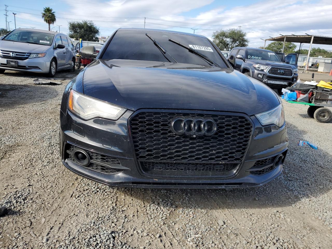 2013 Audi A6 Prestige Black vin: WAUJGAFC7DN073315
