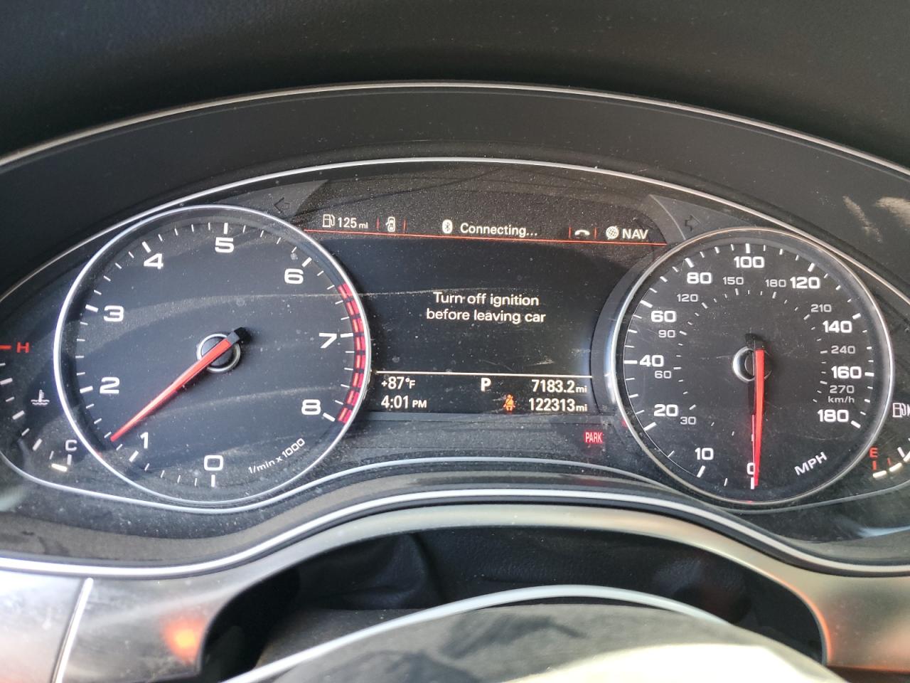 2013 Audi A6 Prestige Black vin: WAUJGAFC7DN073315