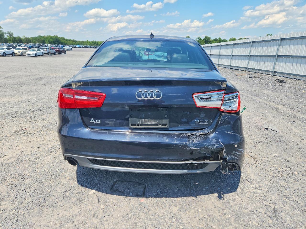2013 Audi A6 Prestige Black vin: WAUJGAFC7DN111268