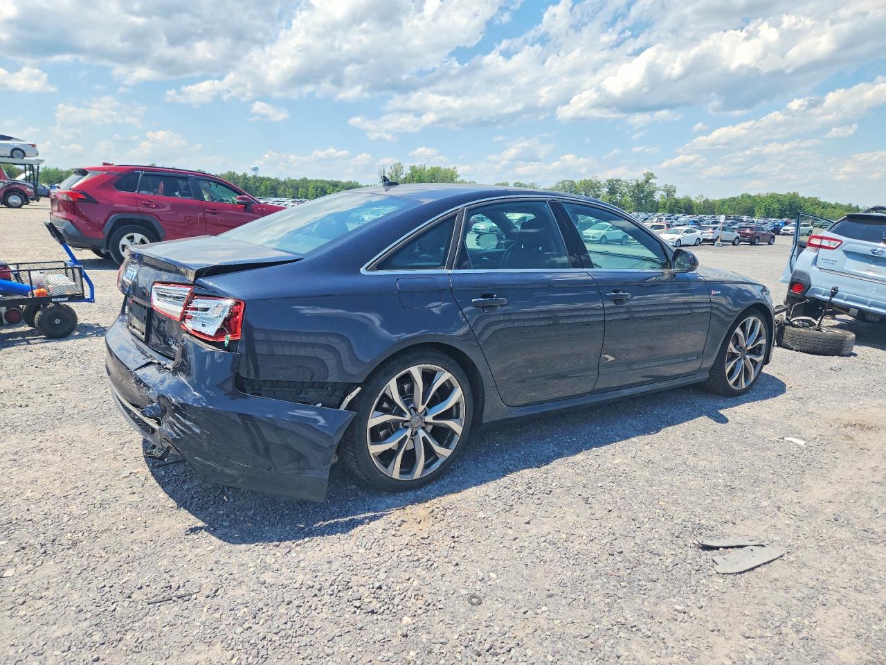 2013 Audi A6 Prestige Black vin: WAUJGAFC7DN111268