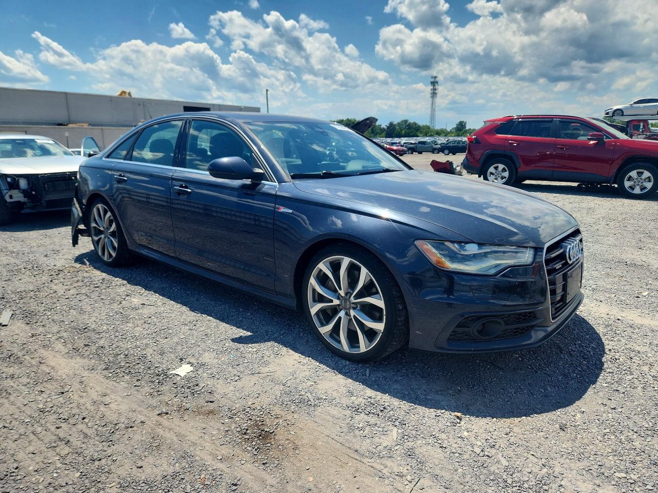 2013 Audi A6 Prestige Black vin: WAUJGAFC7DN111268