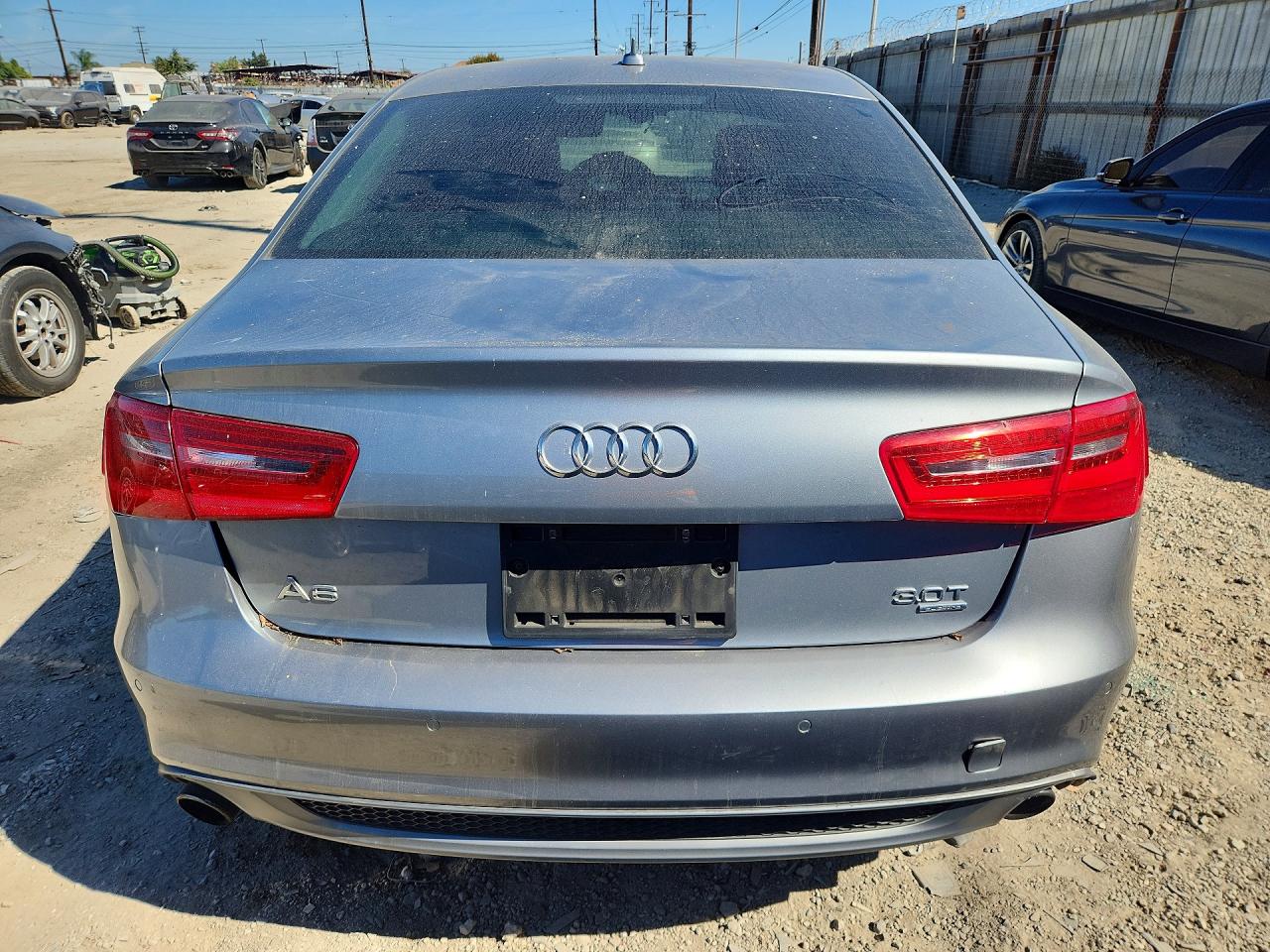 2012 Audi A6 Prestige Серебряный vin: WAUJGAFC8CN066646