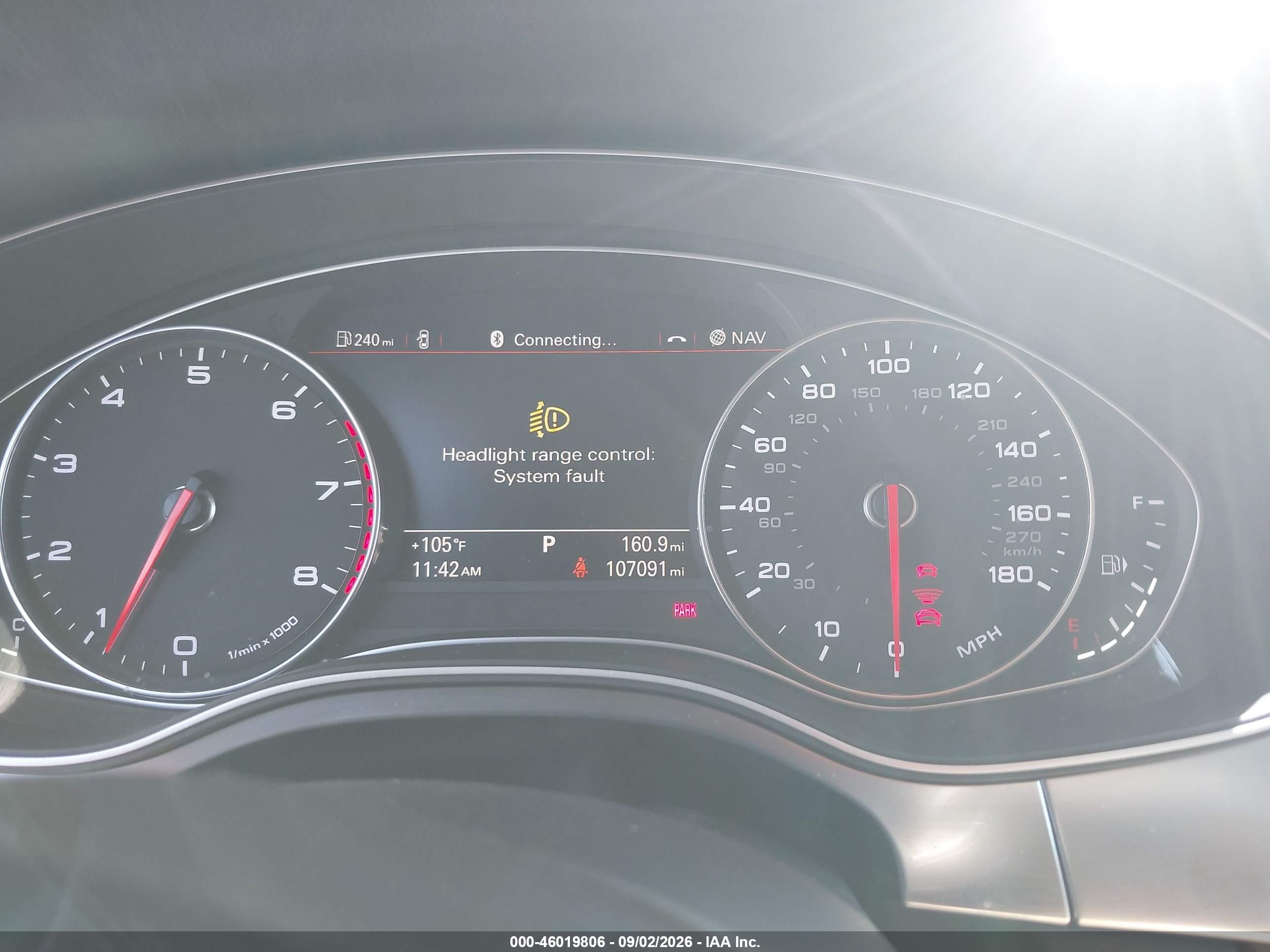 2013 Audi A6 3.0t Premium Black vin: WAUJGAFC8DN047676