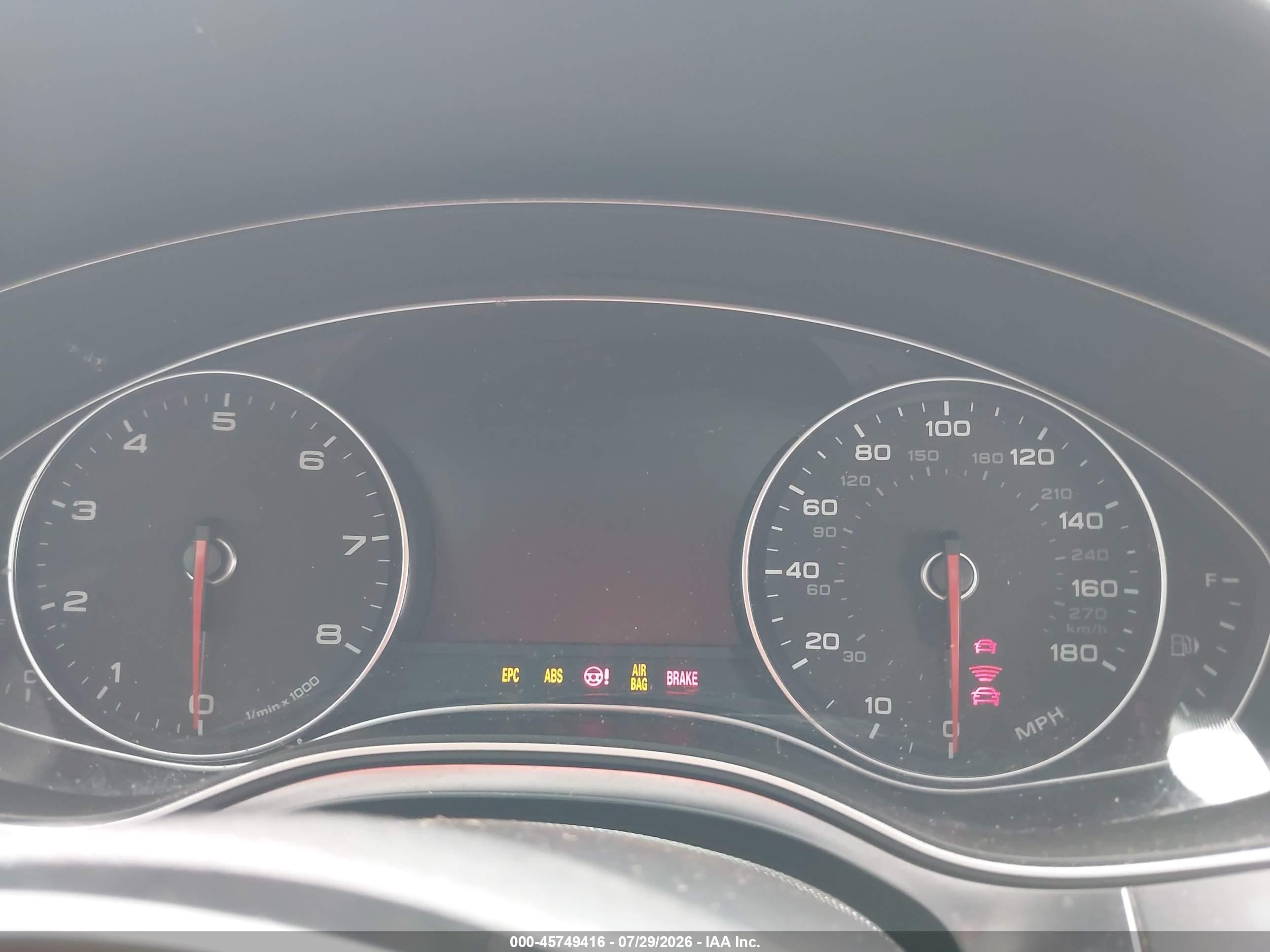 2013 Audi A6 3.0t Premium Black vin: WAUJGAFC8DN148670