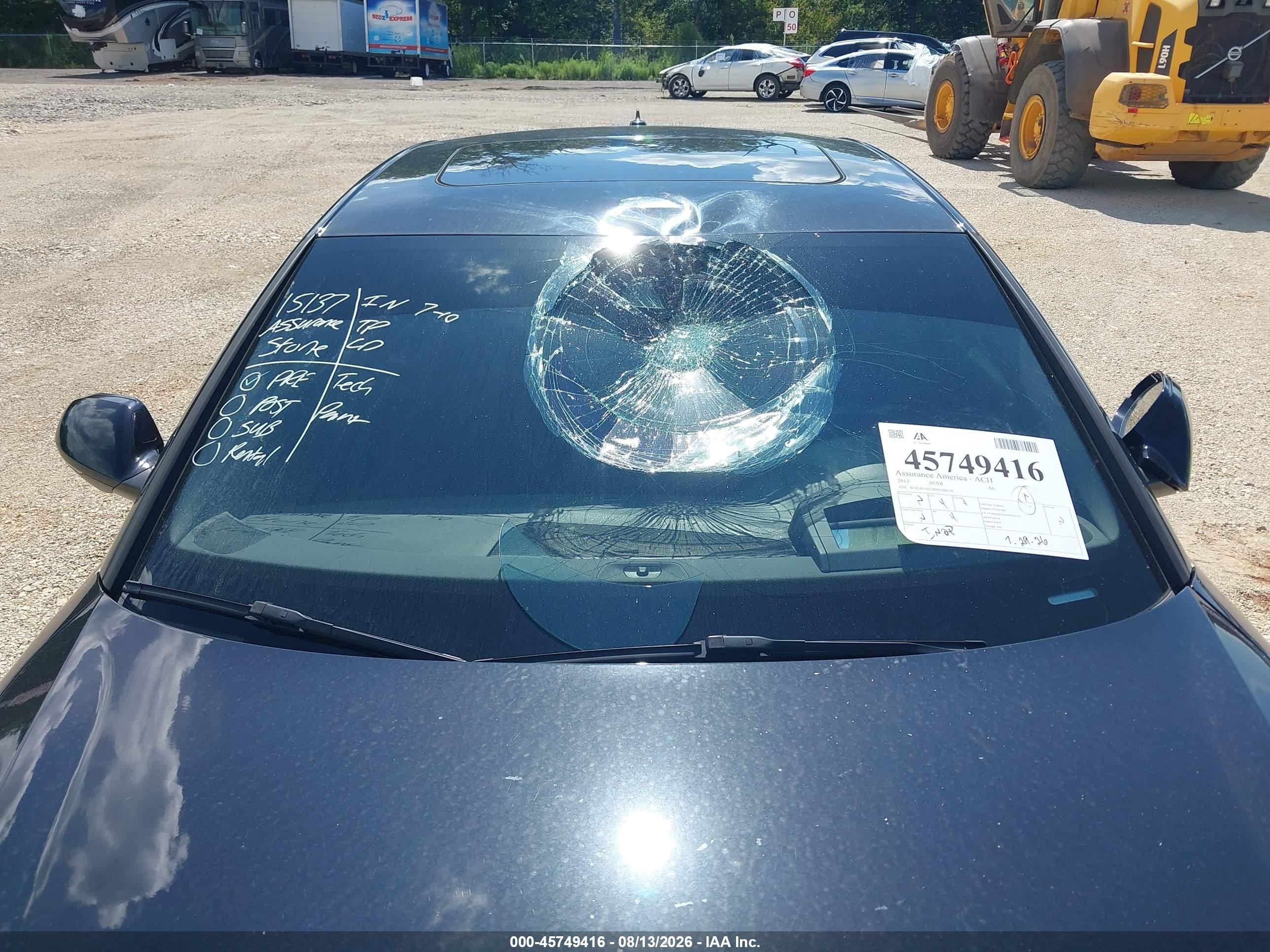2013 Audi A6 3.0t Premium Black vin: WAUJGAFC8DN148670